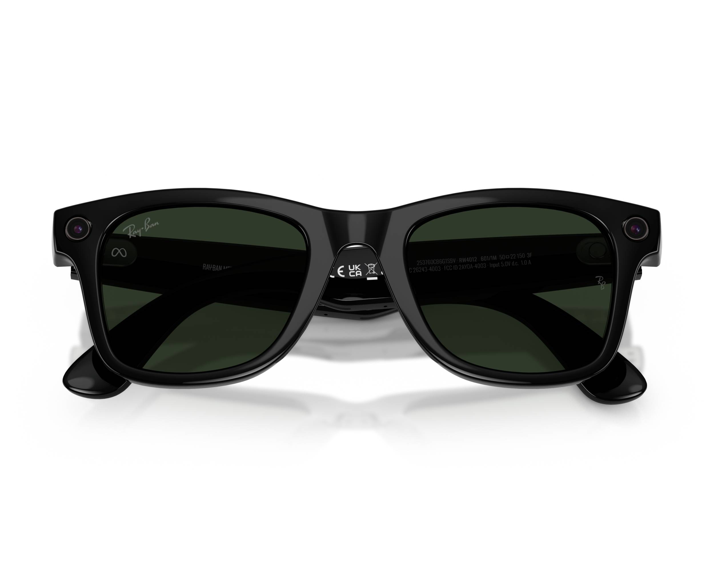 Ray-Ban Meta RW4012 601/1M 50-22 Noir  vue 360 degr&eacute;s 6
