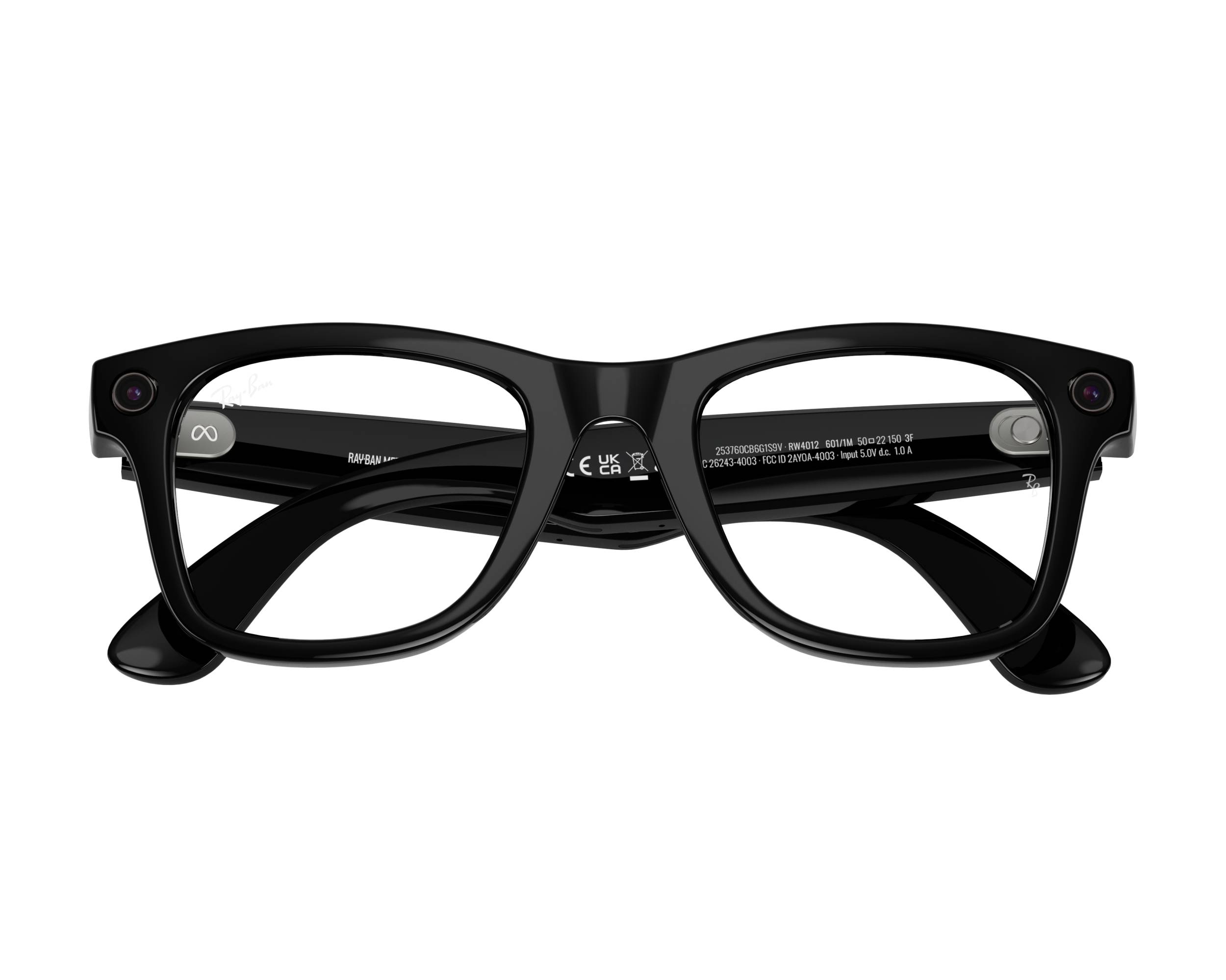 Ray-Ban Meta RW4012 601/1M 50-22 Noir  vue 360 degr&eacute;s 9