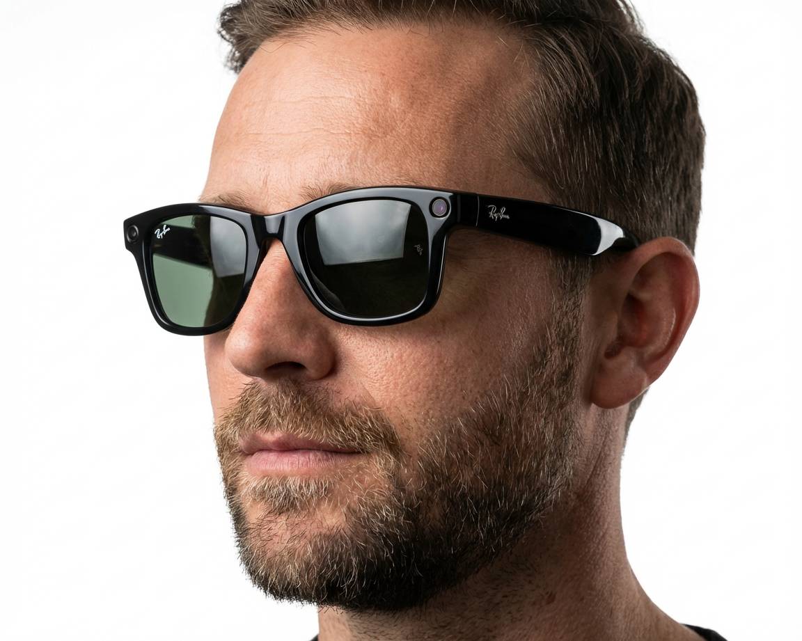 Ray-Ban Meta RW4012 601/71 50-22 Noir  vue 360 degr&eacute;s 8