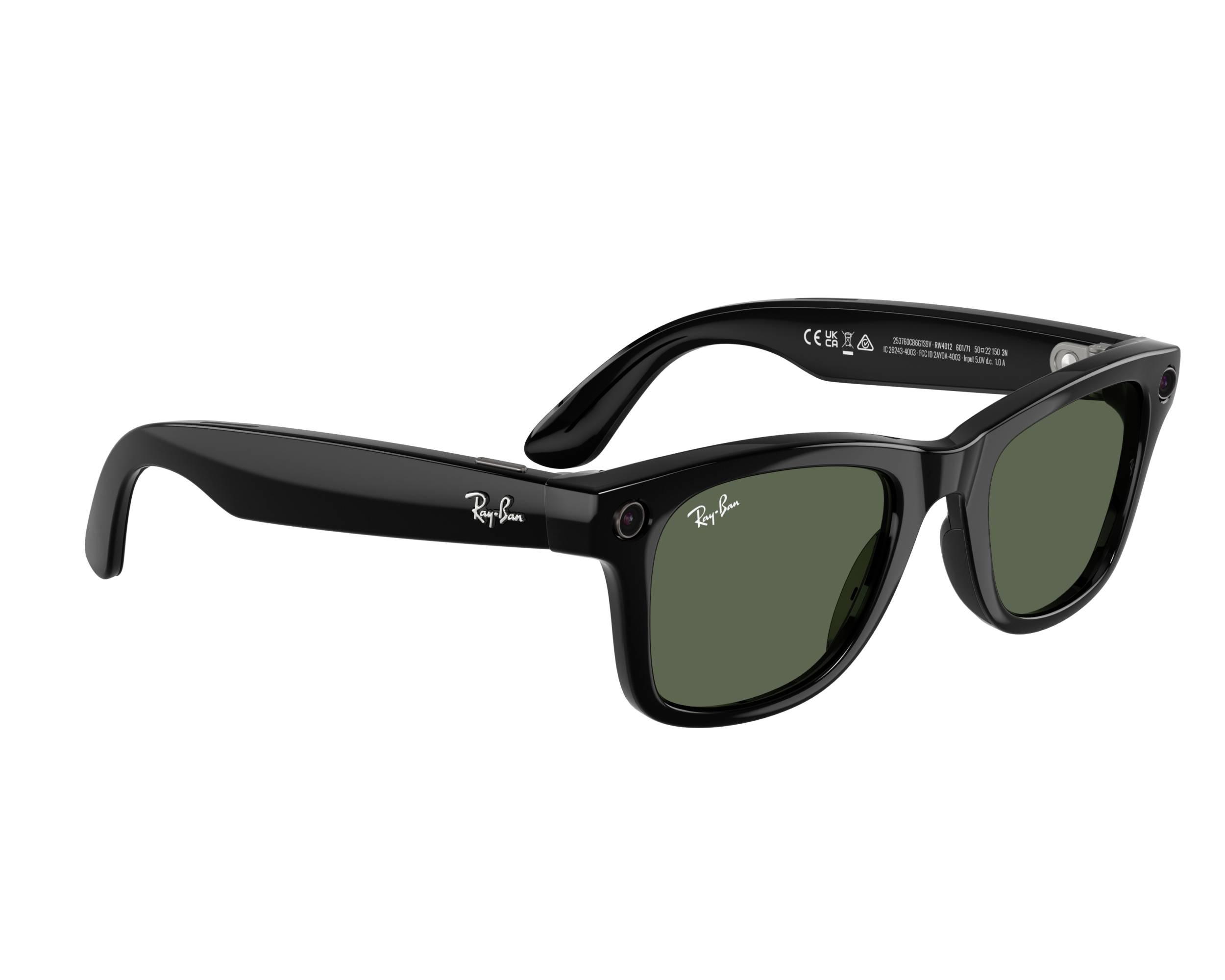 Ray-Ban Meta RW4012 601/71 50-22 Noir  vue 360 degr&eacute;s 3