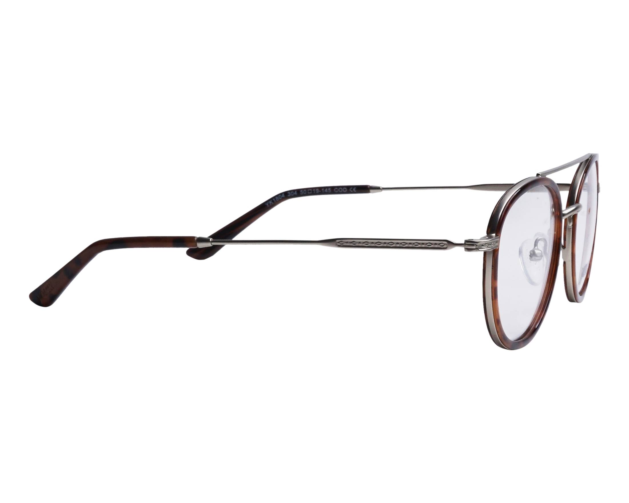 Signature YK1804 304 50-19 Marron  vue de profil