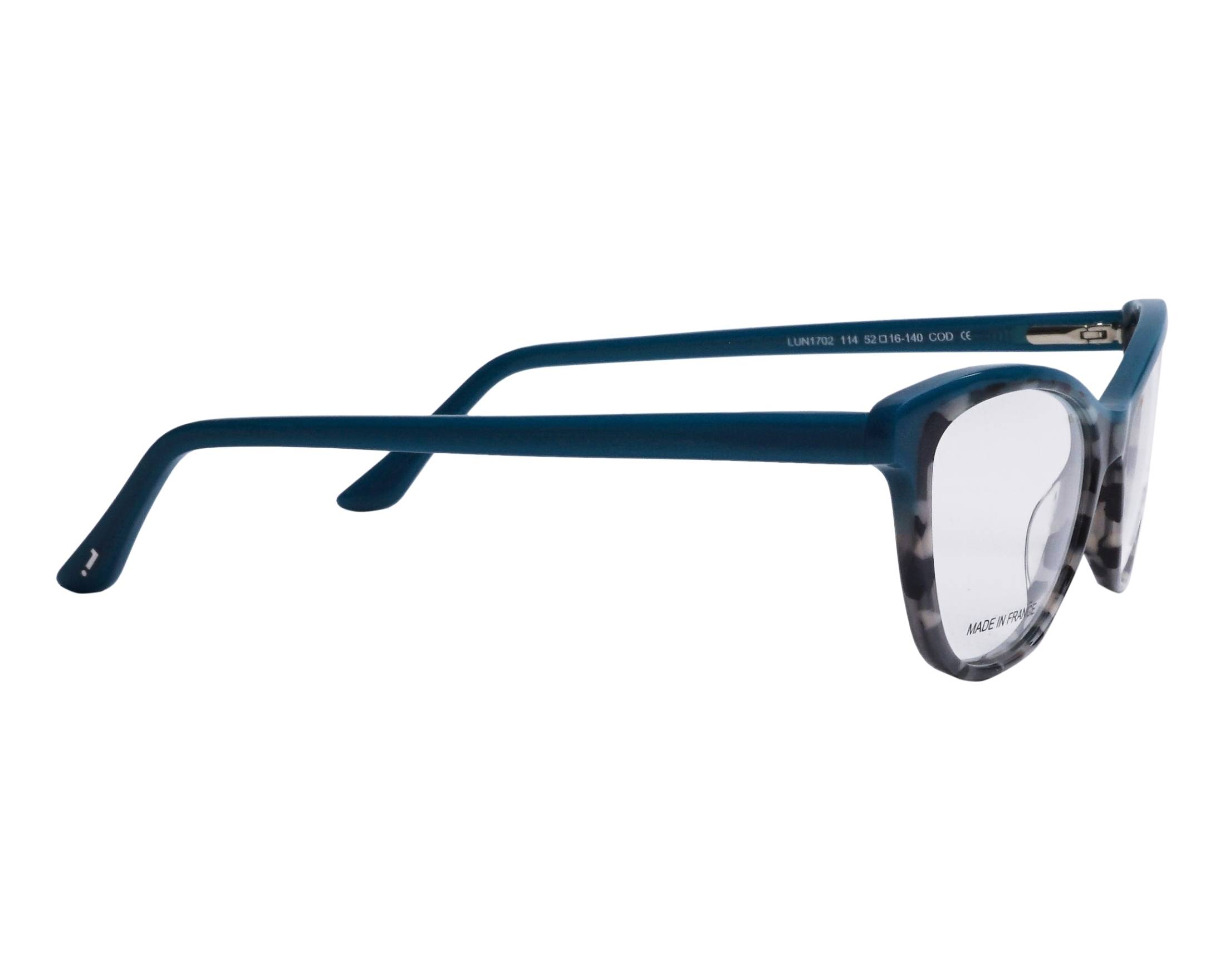 Signature LUN1702 114 52-16 Grey Blue Coral vue de profil