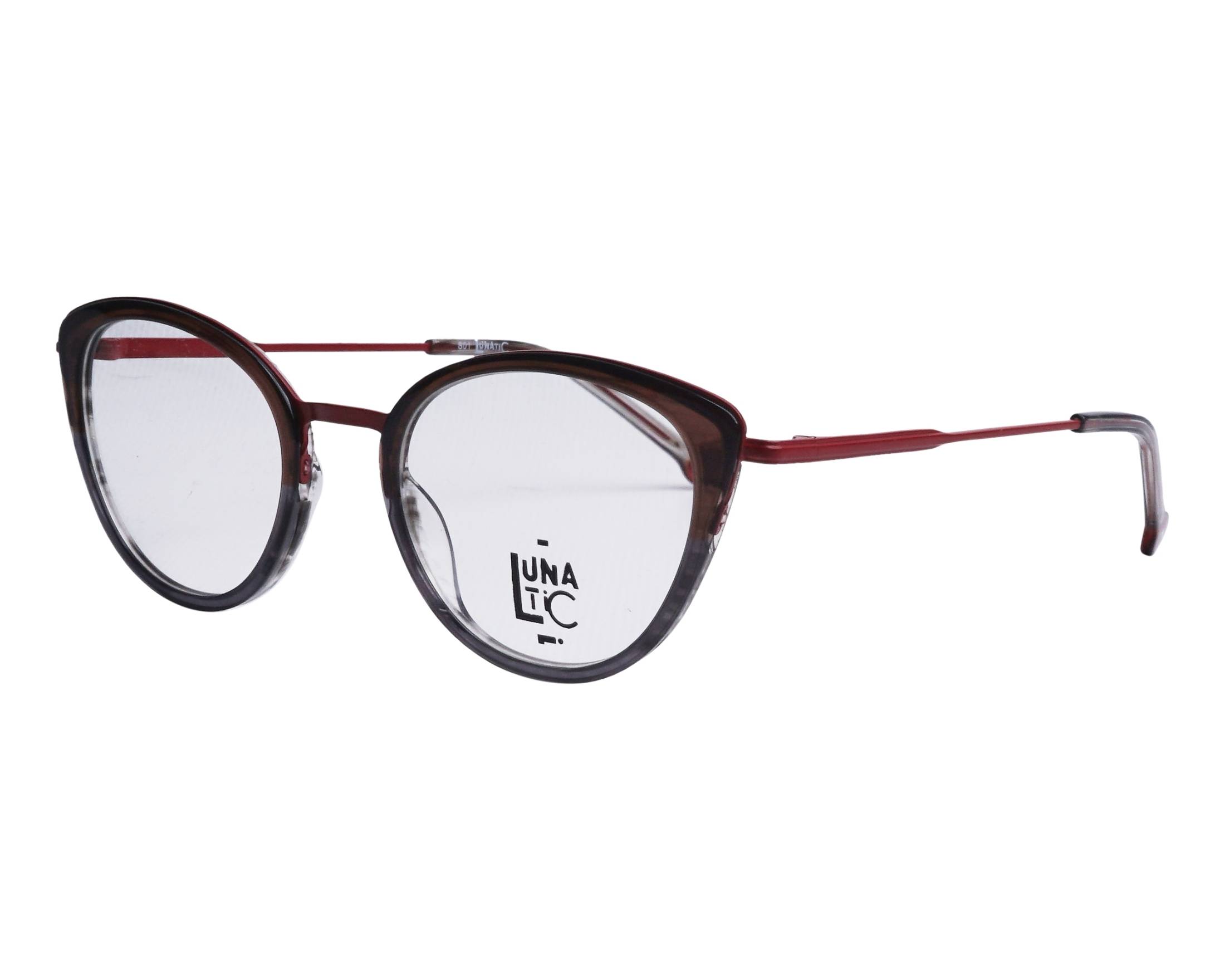 Signature LUN1905 110 49-20 Gris Rouge vue de profil