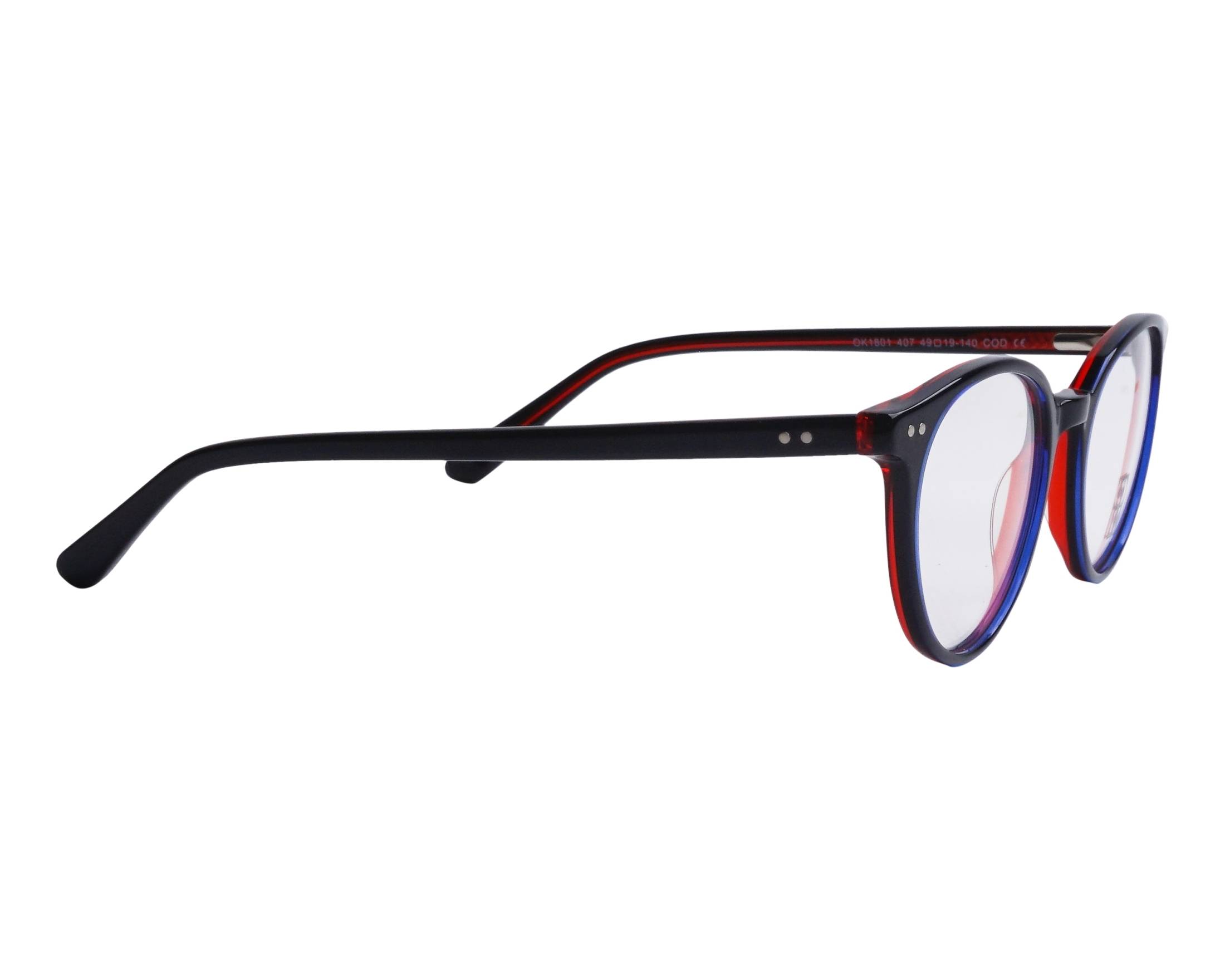 Signature OK1801 407 49-19 Noir Rouge vue de face