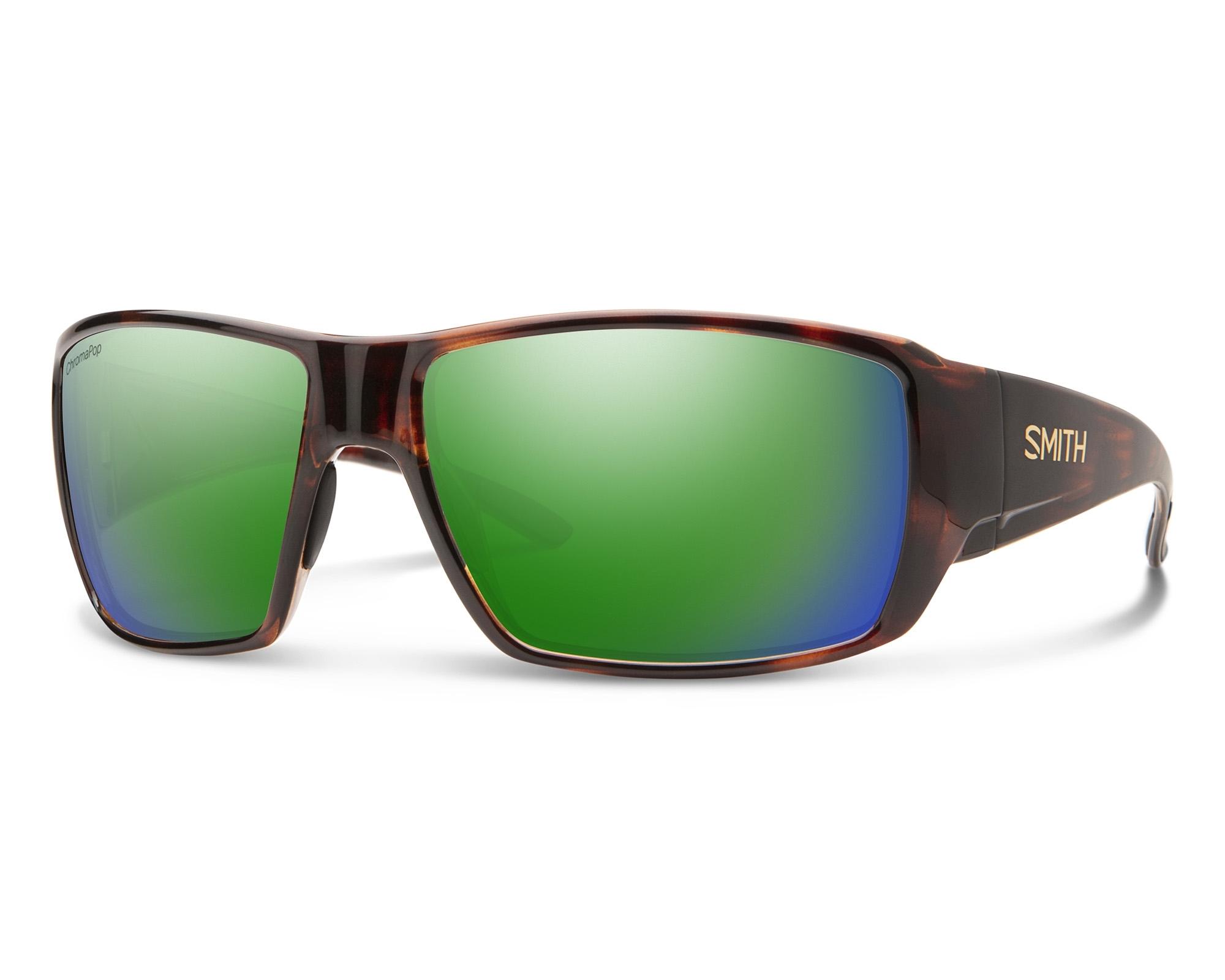 Lunettes De Soleil Smith Guides Choice XL - Gris Mat - Verres CP Polarisés Miroir Vert