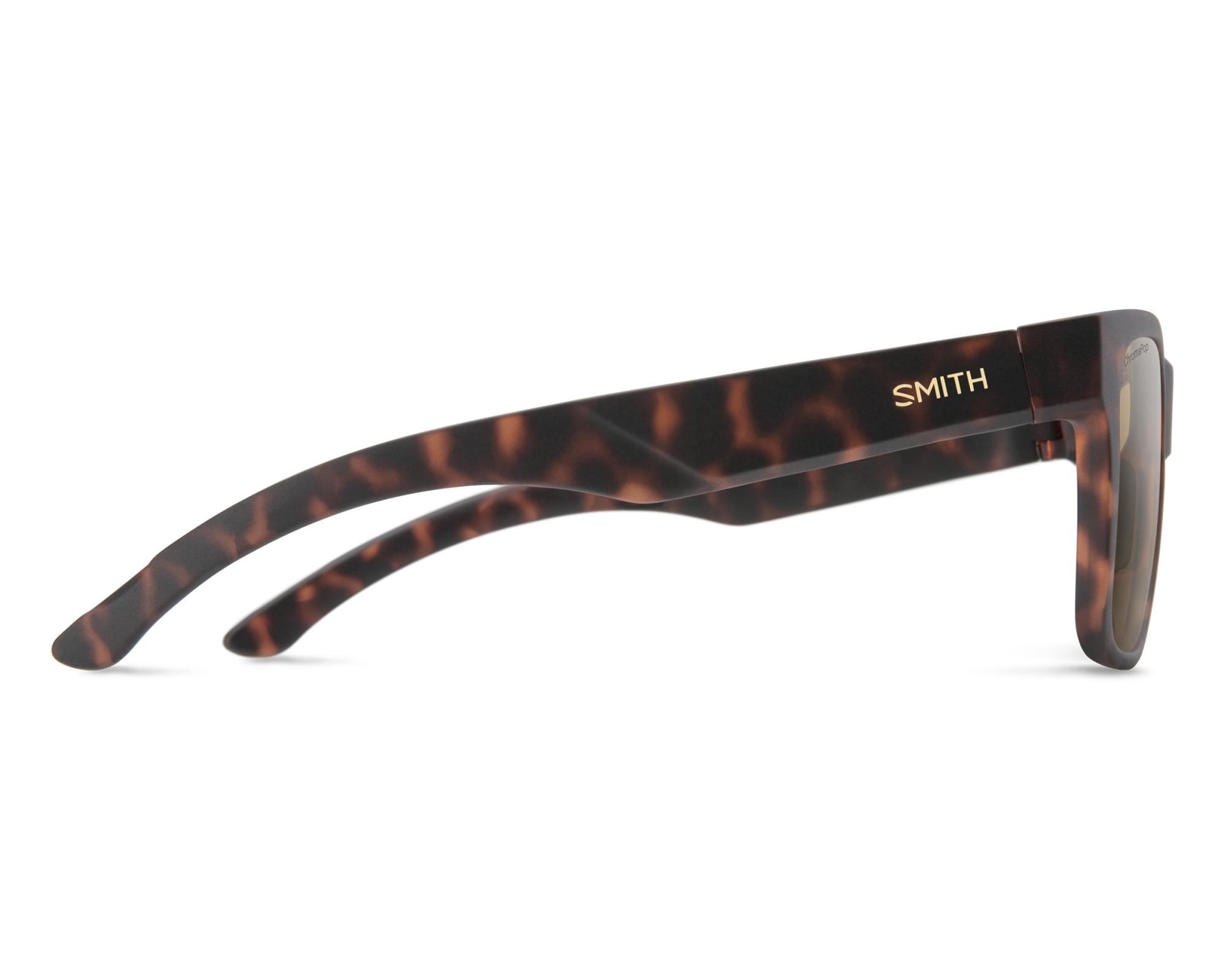 Lunettes de soleil Smith Lowdown Steel Matte Black Gold Chromapop Black Gold Polarized - Été