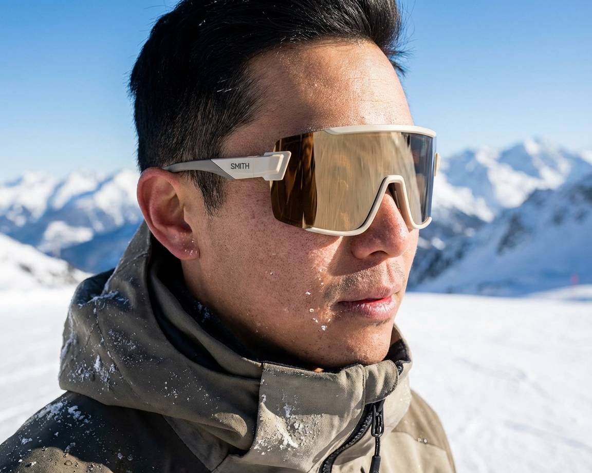 Smith Optics WILDCAT 4VF/0K - Gris Marron vue 360 degr&eacute;s 5