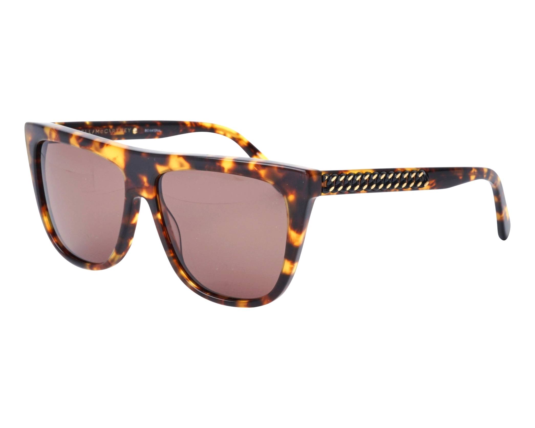 NWT Stella McCartney orange sunglasses Stella Mccartney Round Orange Lens Sunglasses | eBay main image 4