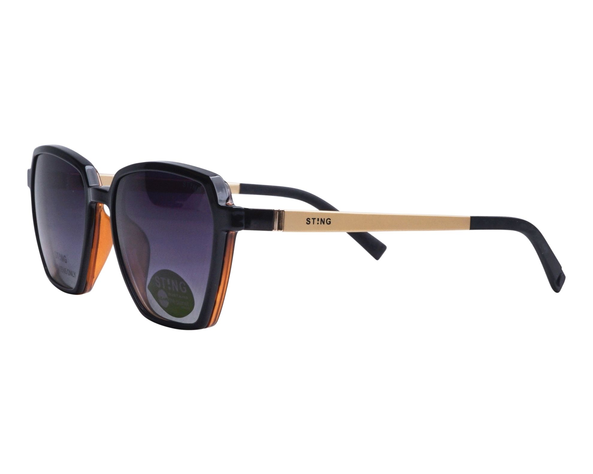 Sting SST411 AH9P 53-17 Brown Gold vue 360 degr&eacute;s 1