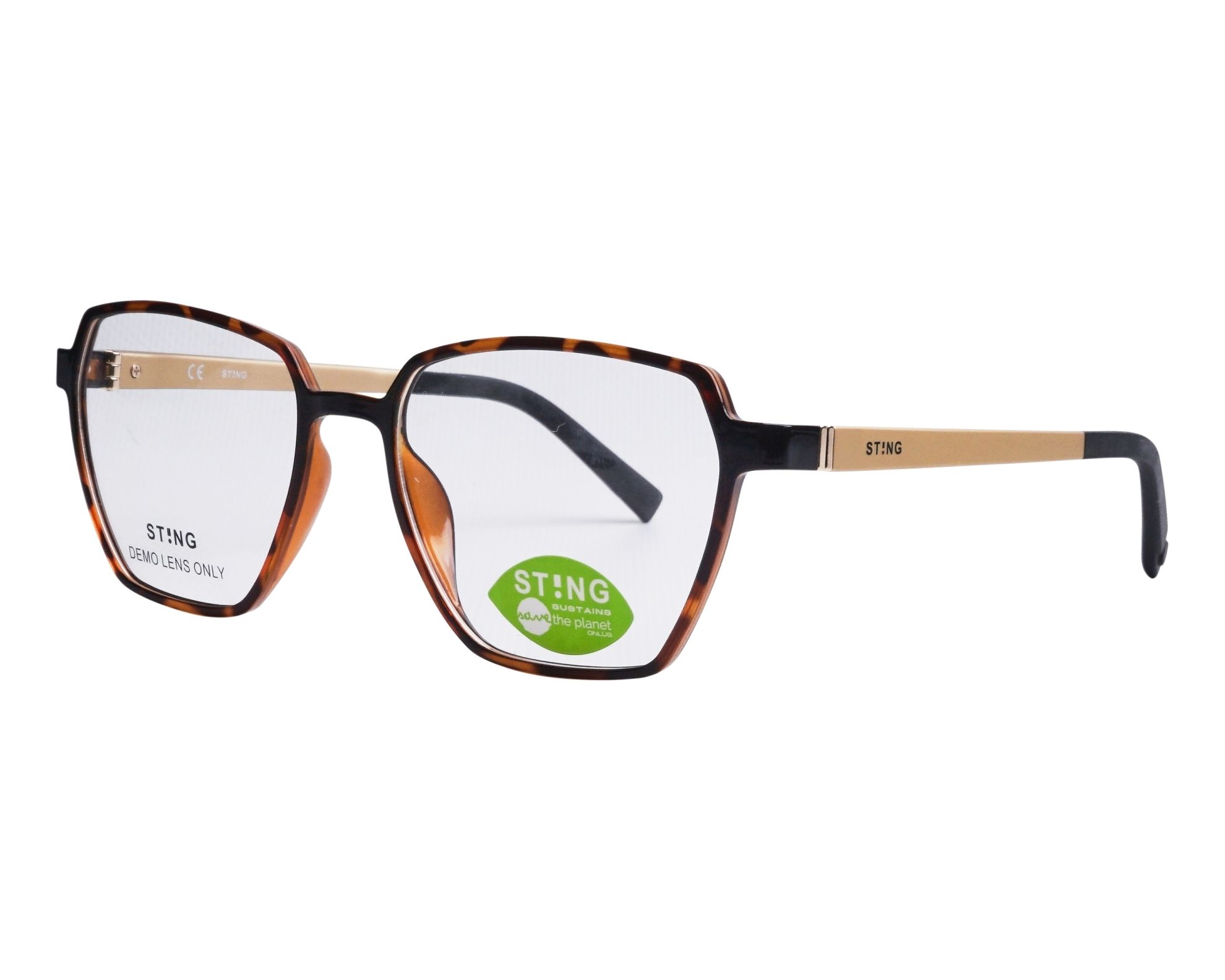 Sting SST411 AH9P 53-17 Brown Gold vue 360 degr&eacute;s 5