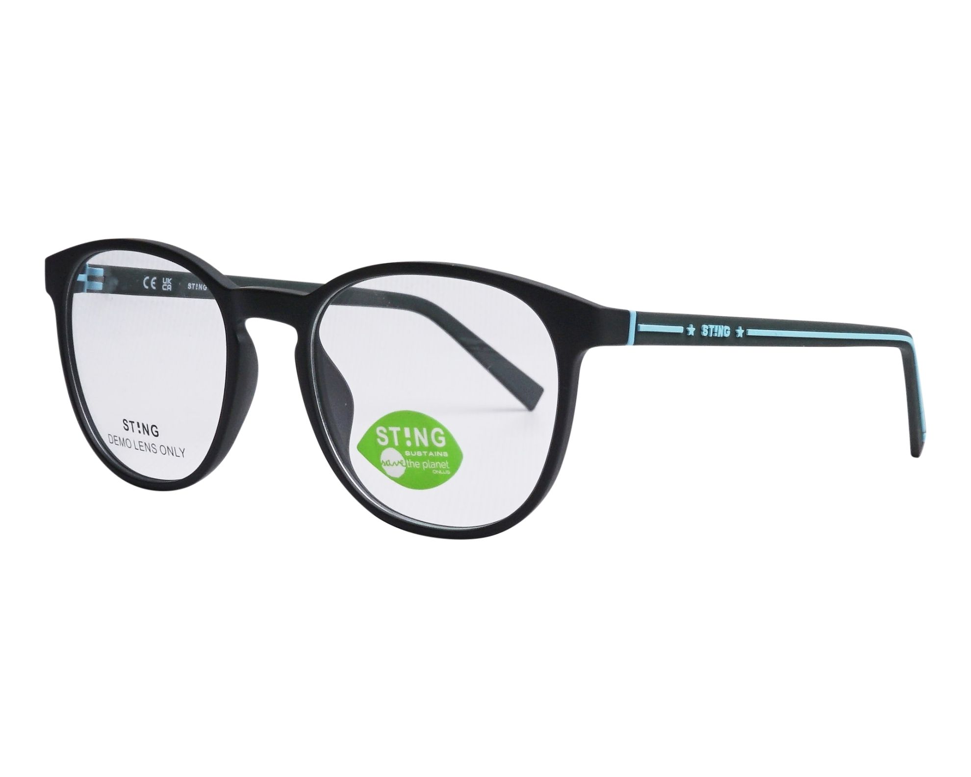Lunettes De Vue Sting VSJ731 Pour Enfant - Monture Bleue Transparente 50/15/135 - Junior