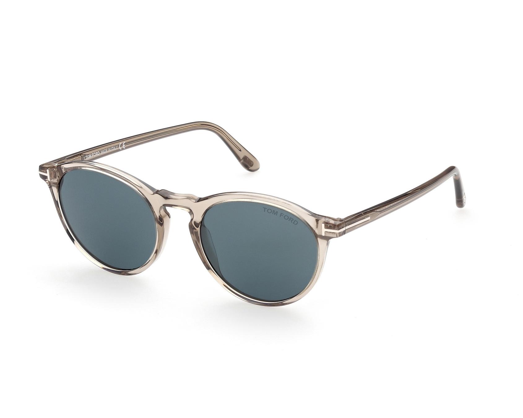 Tom Ford FT0904S 57V 50-19 Grey Gold vue de profil