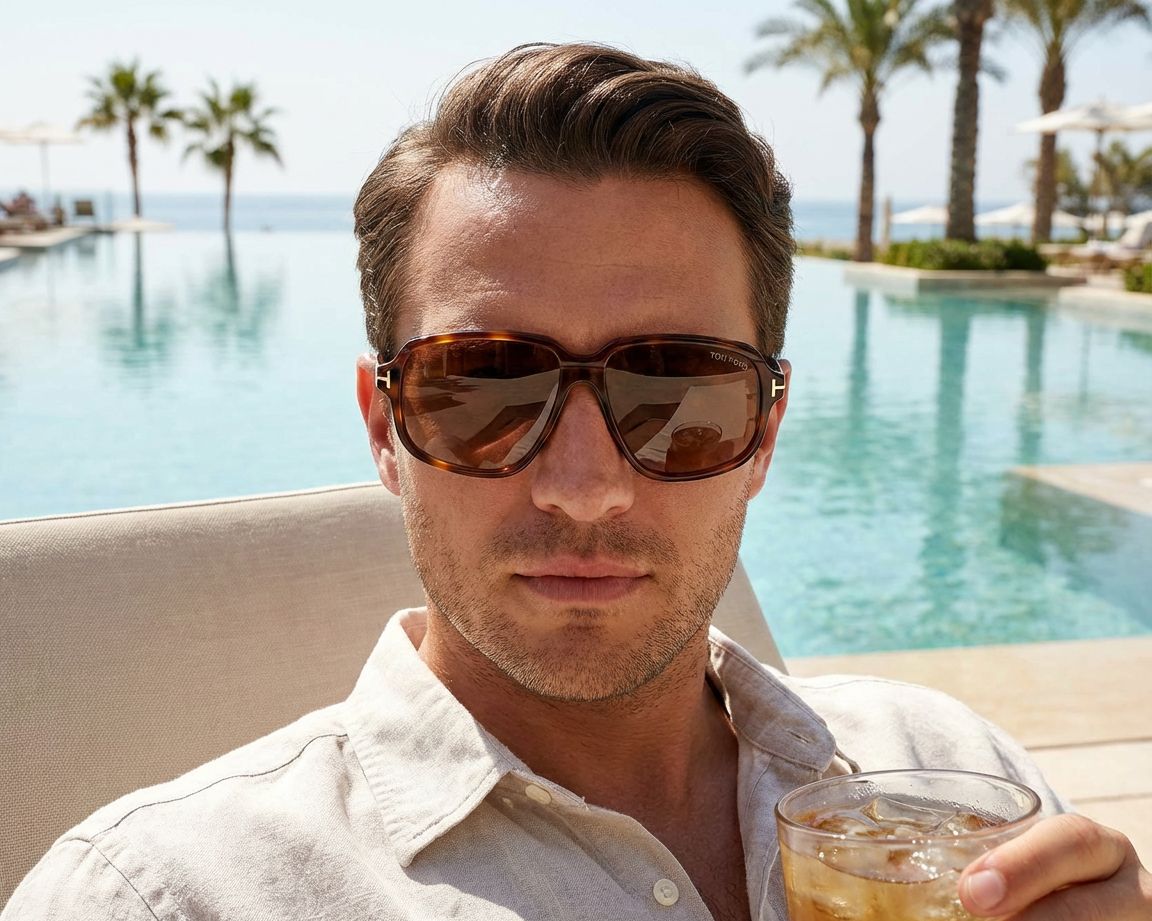Tom Ford FT-1024 52F 59-14 Havana  autre vue