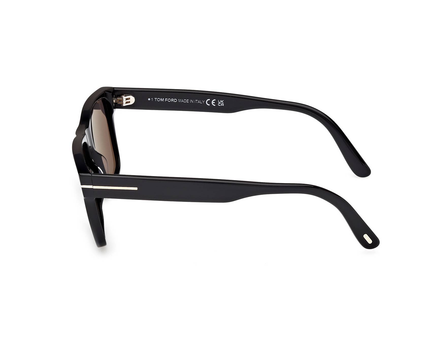 Tom Ford FT1205 01A 55-17 Noir  vue de face