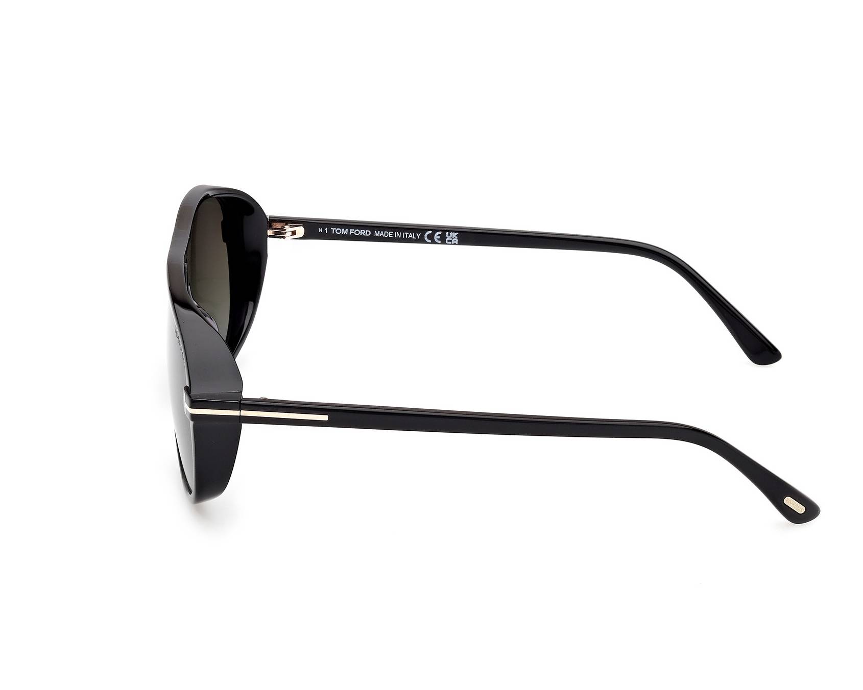 Tom Ford FT1208 01B 61-12 Black  vue de profil
