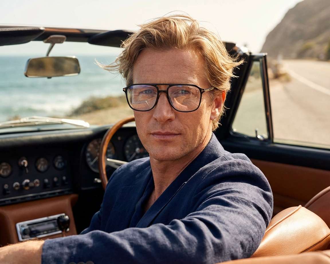 Lunettes De Soleil Tom Ford Clémence 65mm, Oversize, Métal Foncé, Fabriquées En Italie - Neuf Sans étiquette