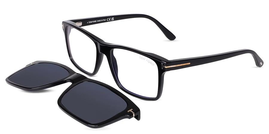 Tom Ford FT-5682-B-V 001 54-17 Noir  vue 360 degr&eacute;s 6