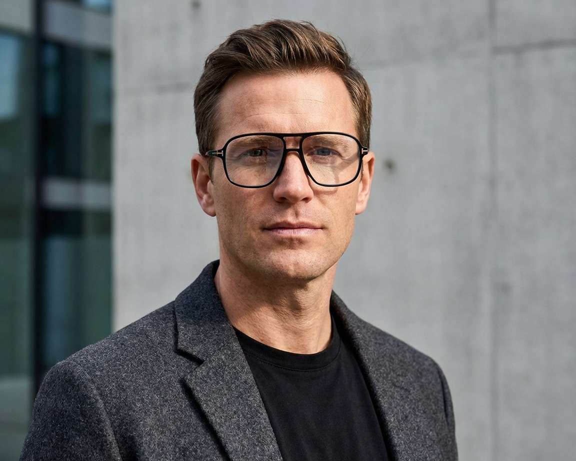 Tom Ford FT5737-BV 001 56-15 Black  vue 360 degr&eacute;s 10