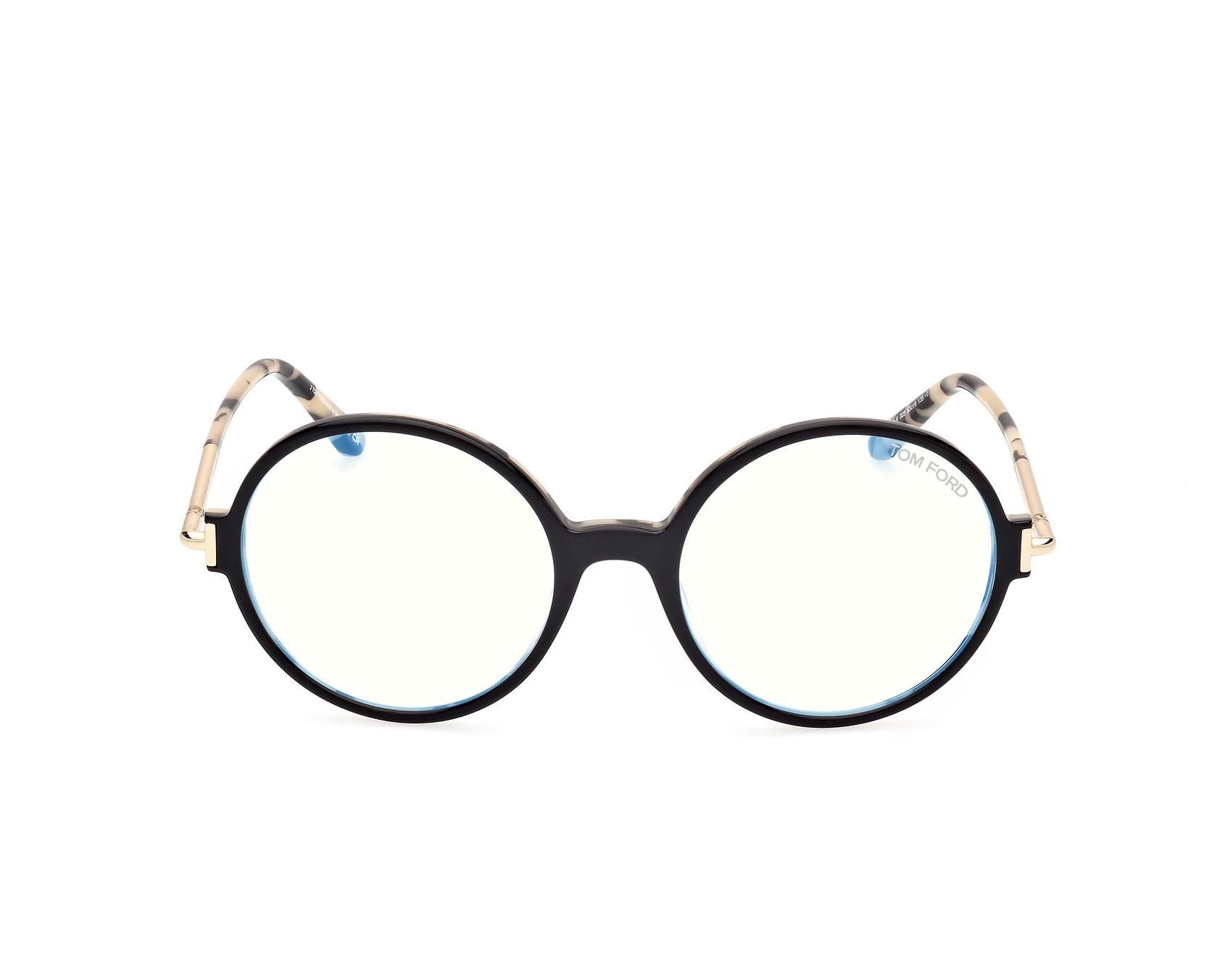 Tom Ford FT-5914-B-V 005 - Noir Or vue de c&ocirc;t&eacute;