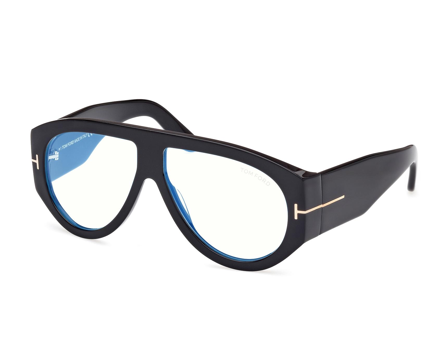 Tom Ford FT-5958-B-V 001 60-12 Noir  vue de profil