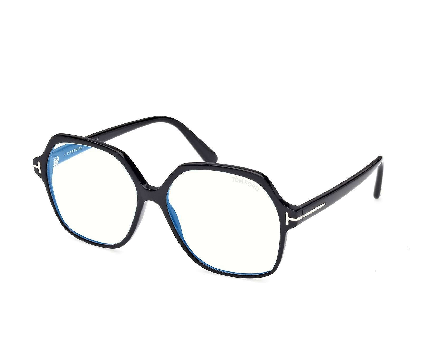 Tom Ford FT6062-B/V 001 57-14 Noir  vue de profil