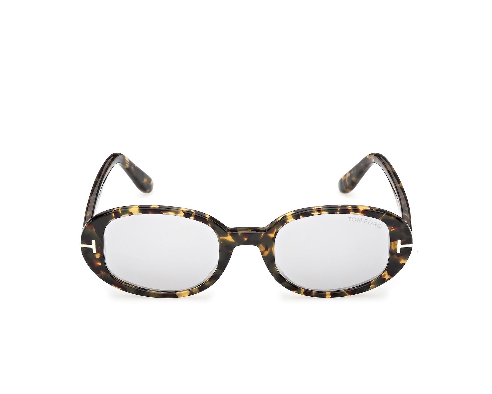 Tom Ford Iggy Sunglasses TF1364 55C Tokyo Havana 49mm FT1364 Tom Ford Iggy Sunglasses FT1364 01A Shiny Black - eye-oo.com main image 2