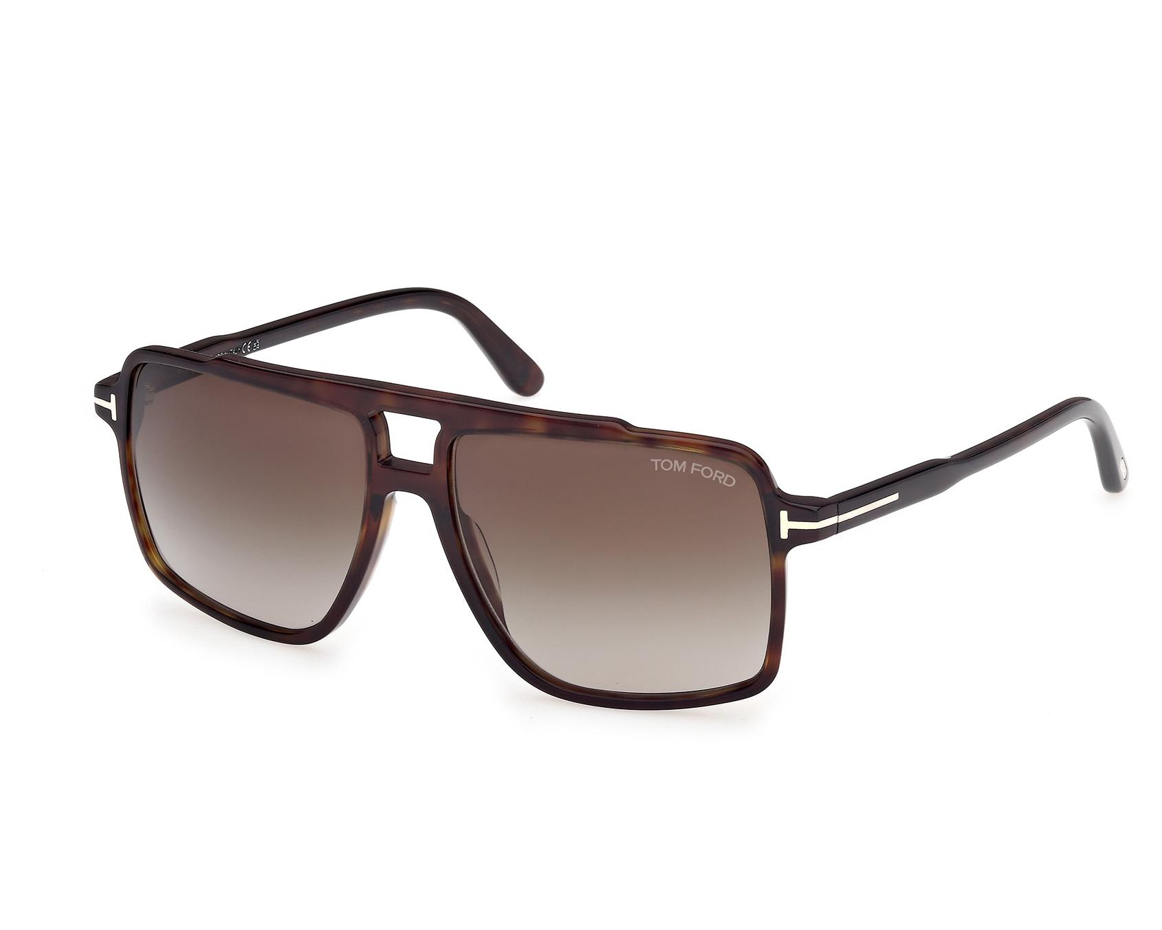 Lunettes De Soleil Tom Ford Nico - Style Papillon, Temple Ouvert 60mm - Italie - Neuves