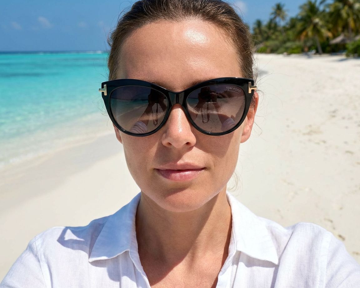 Tom Ford TF-821 01D 56-16 Noir Argent vue 360 degr&eacute;s 10