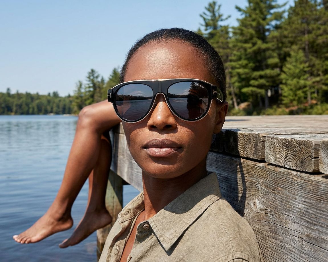 Tom Ford FT-1074-S 01C 58-18 Noir Or autre vue