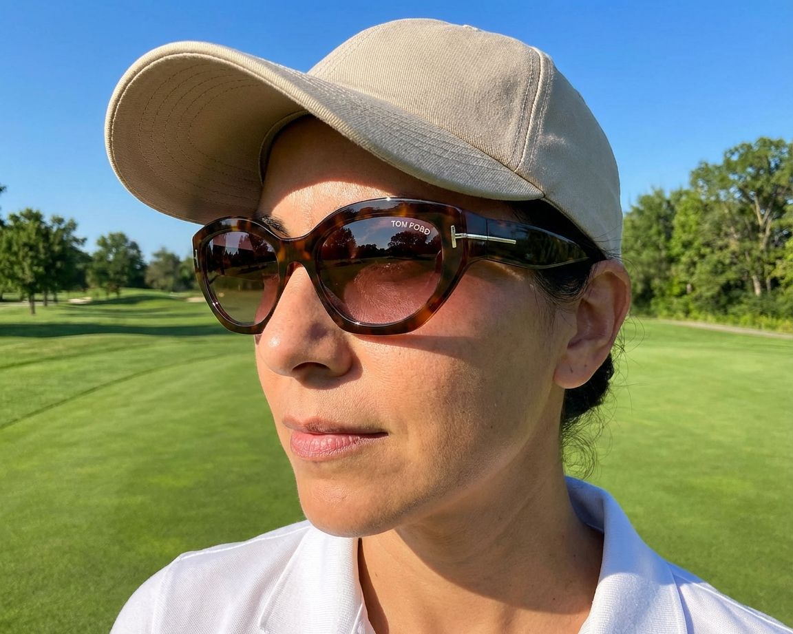 Tom Ford FT-1086-S 52F - Marron Or autre vue