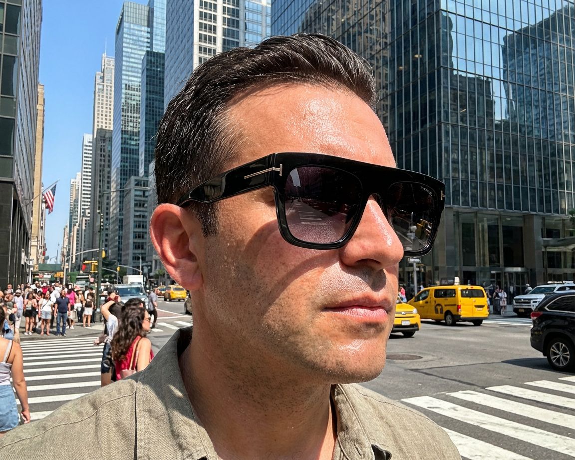 Tom Ford TF-847 01B 52-21 Noir  vue 360 degr&eacute;s 9