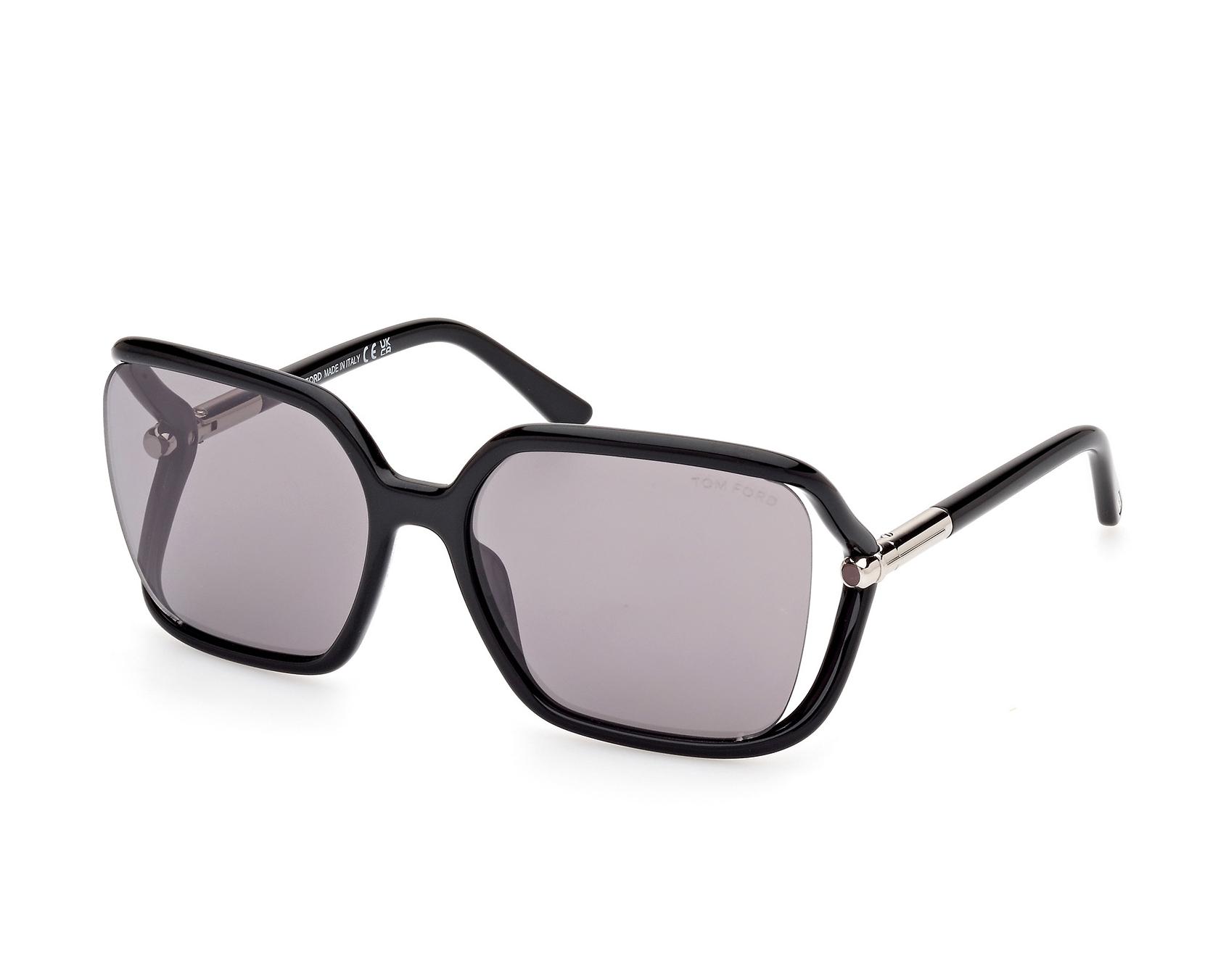 Tom Ford FT-1089-S 01C 60-17 Black Steel vue de profil