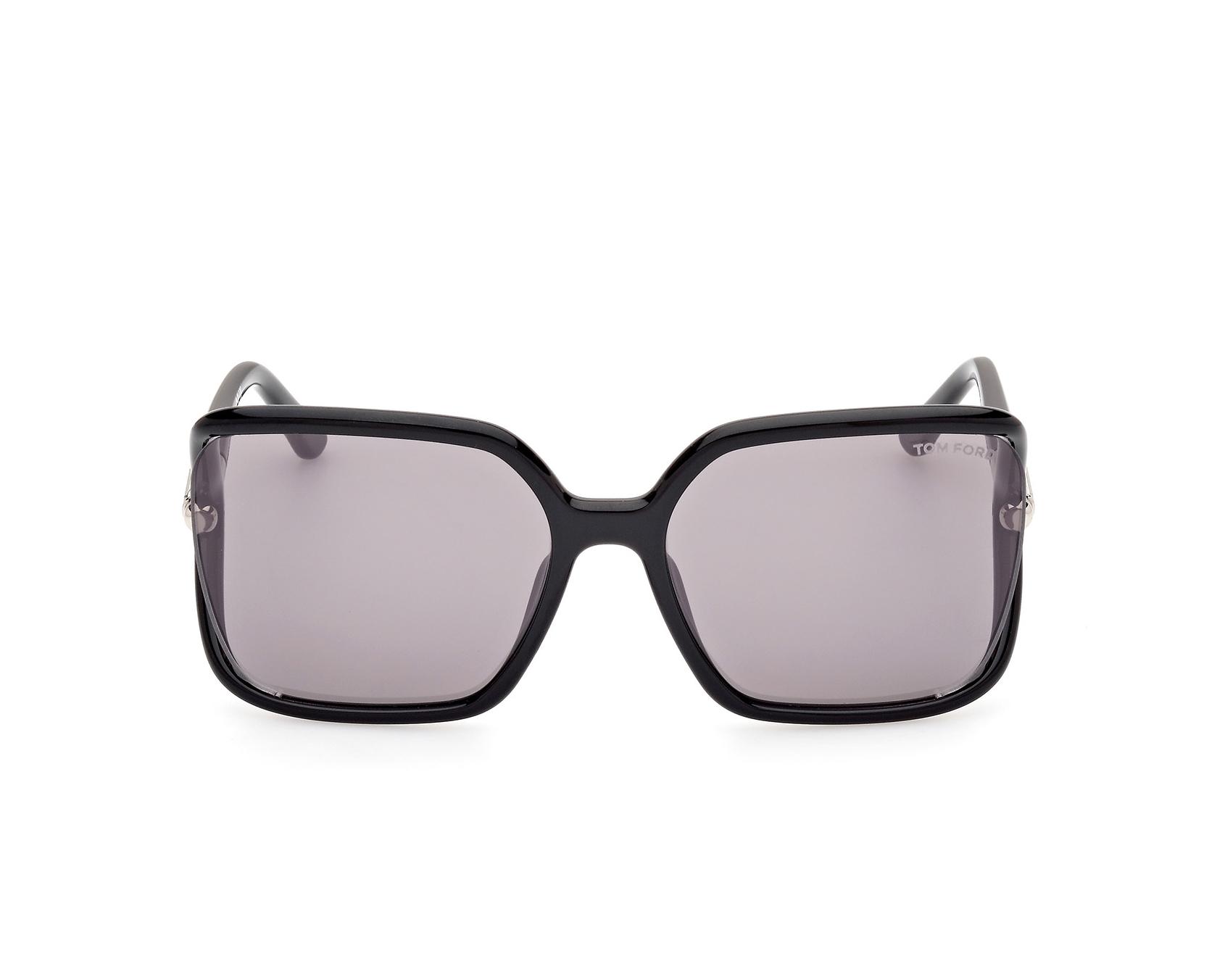 Tom Ford FT-1089-S 01C 60-17 Black Steel vue de c&ocirc;t&eacute;