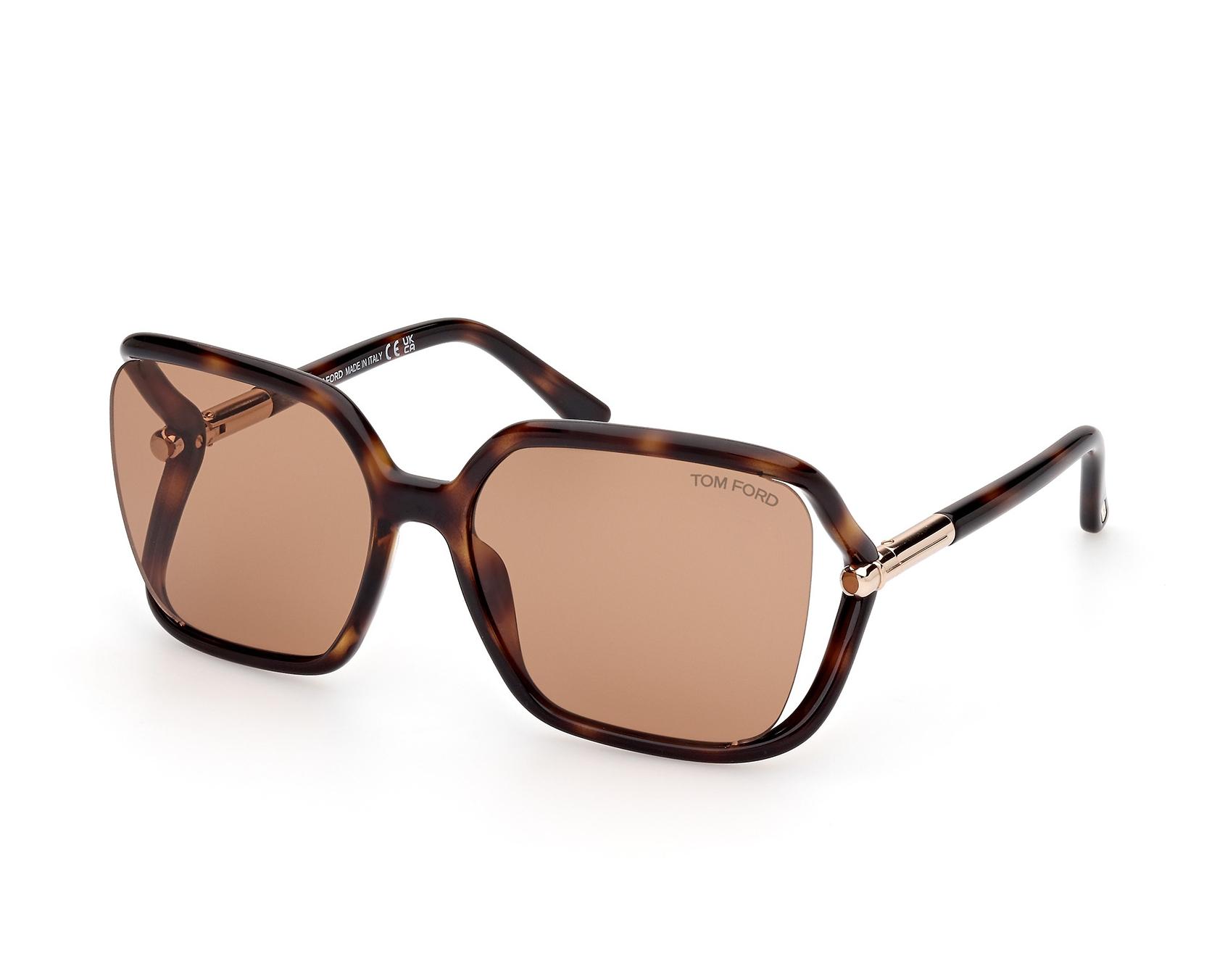 Tom Ford Solange Black and Gold Sunglasses Tom Ford Solange-02 TF1089 01C Sunglasses - US main image 4
