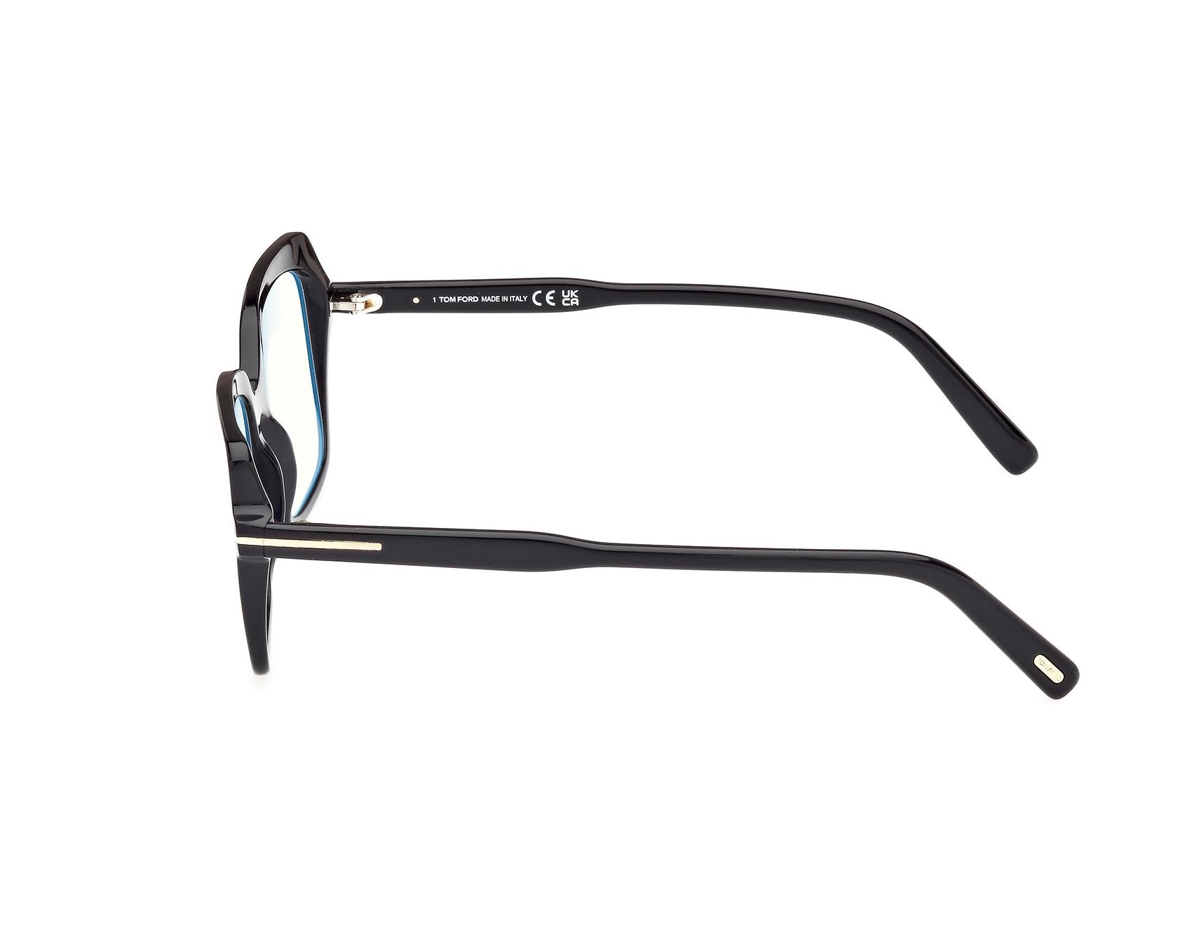 Lunettes De Soleil Tom Ford - Modèle Turner TF 1101 - Acétate Noir - Verres Polycarbonate - Neuf Sans étiquette