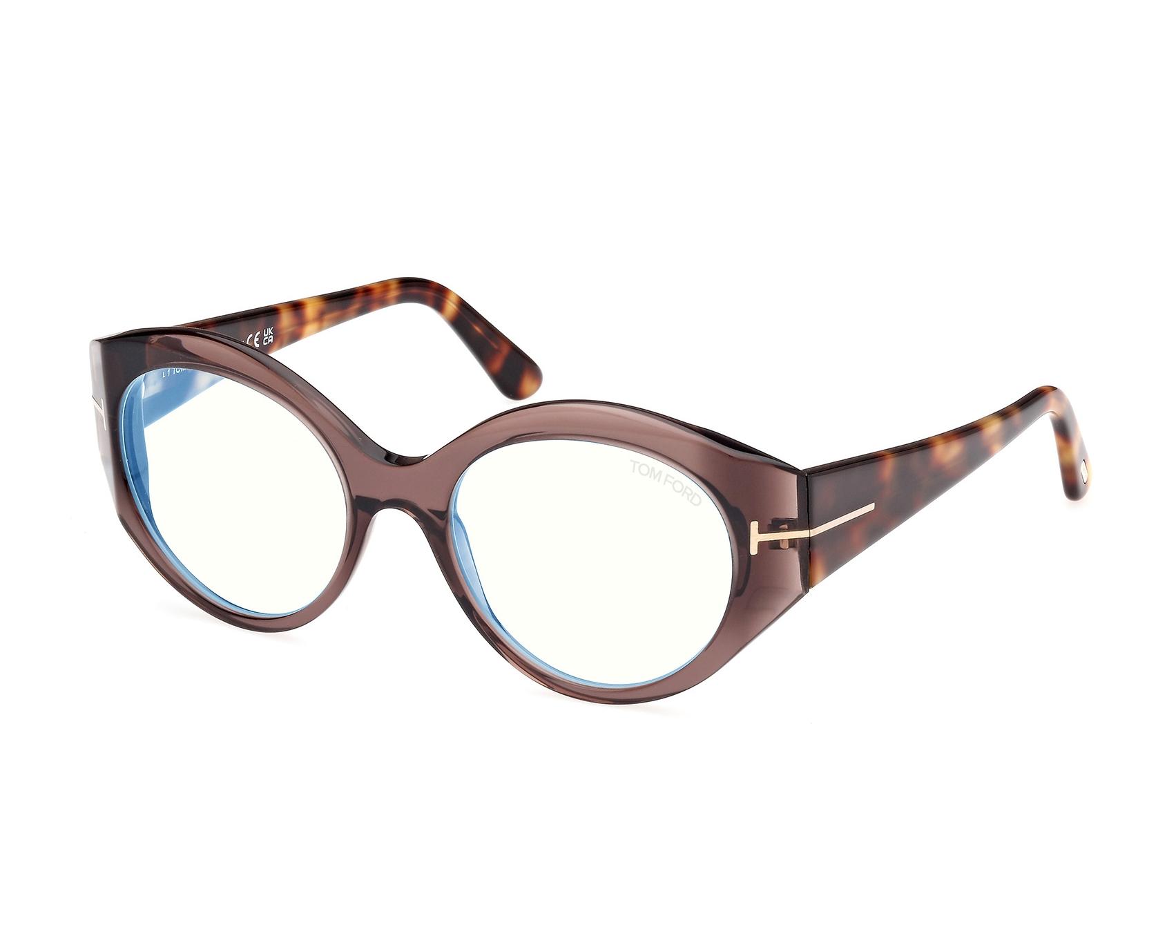 Tom Ford TF-5950 048 - Marron Havane vue de profil