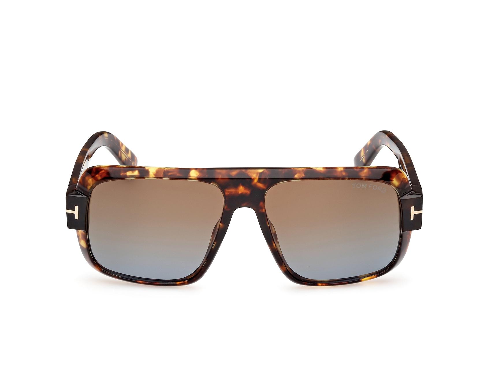 Lunettes Tom Ford Turner FT1101 - Dark Havana 58 Mm - Homme