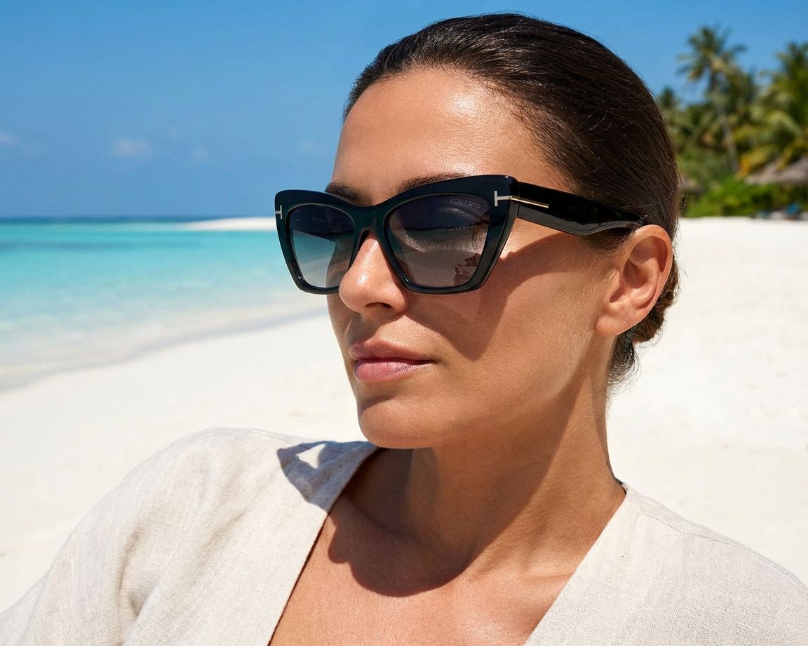 Tom Ford FT0871S 01B 56-15 Noir  vue 360 degr&eacute;s 9