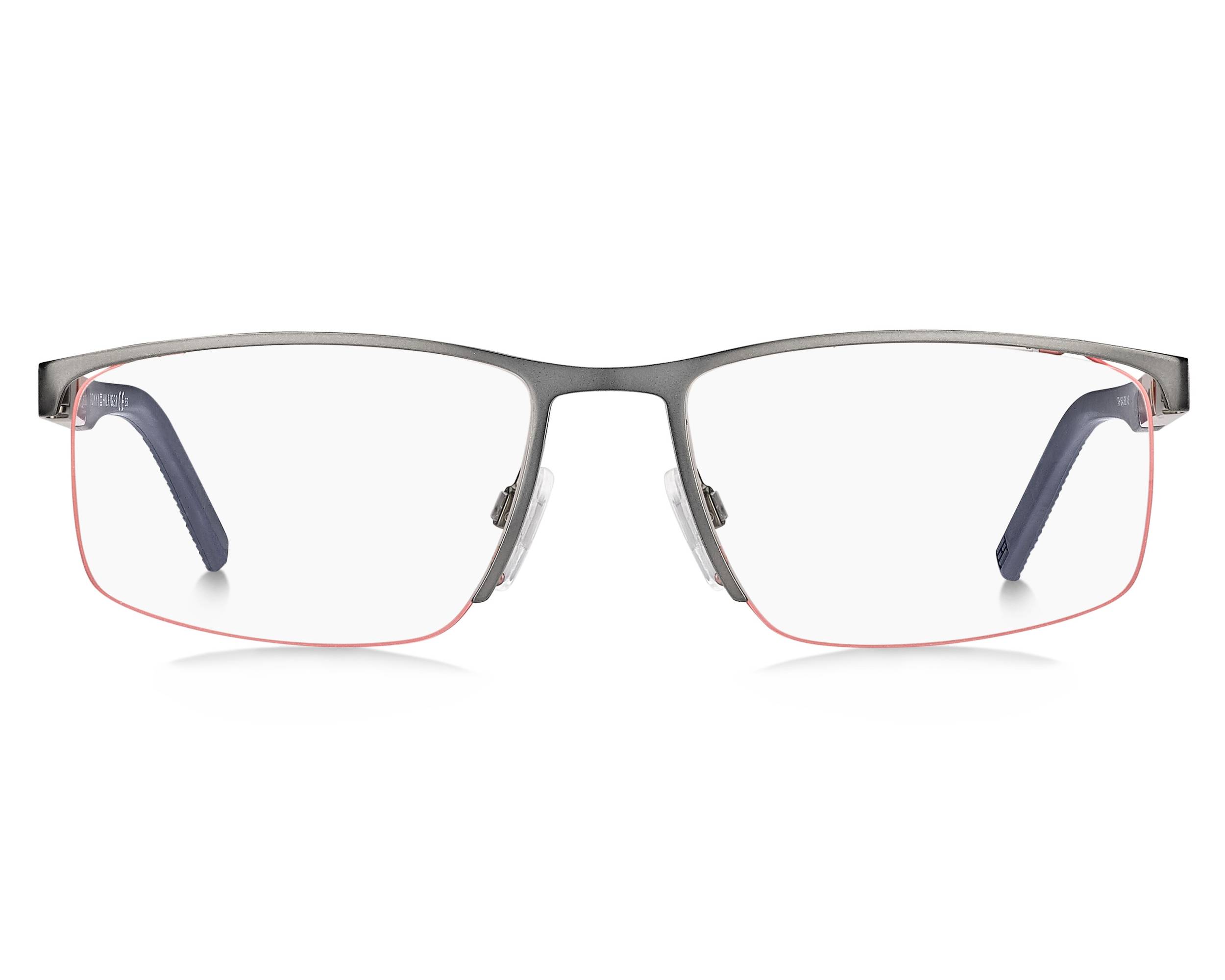 Tommy Hilfiger TH-1640 R80 - Ruthénium Bordeaux vue de face