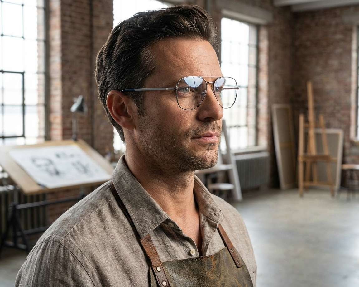 Tommy Hilfiger TH-1755-RE R81 54-15 Argent Bleu autre vue