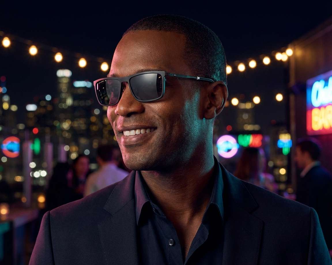 Tommy Hilfiger TH-1803-CS 003M9 58-17 Noir  vue 360 degr&eacute;s 7