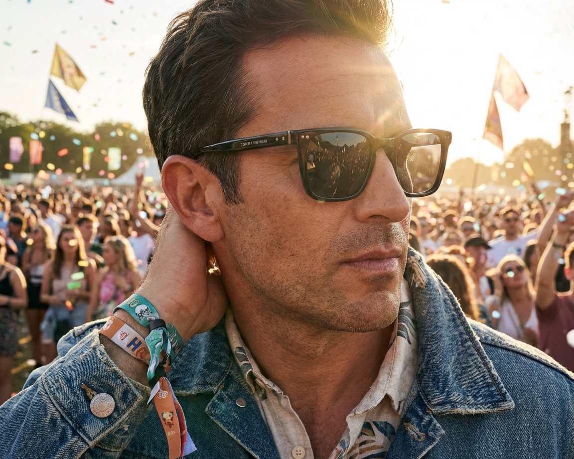 Tommy Hilfiger TH-1971-S 807/IR 53-20 Noir  vue 360 degr&eacute;s 5
