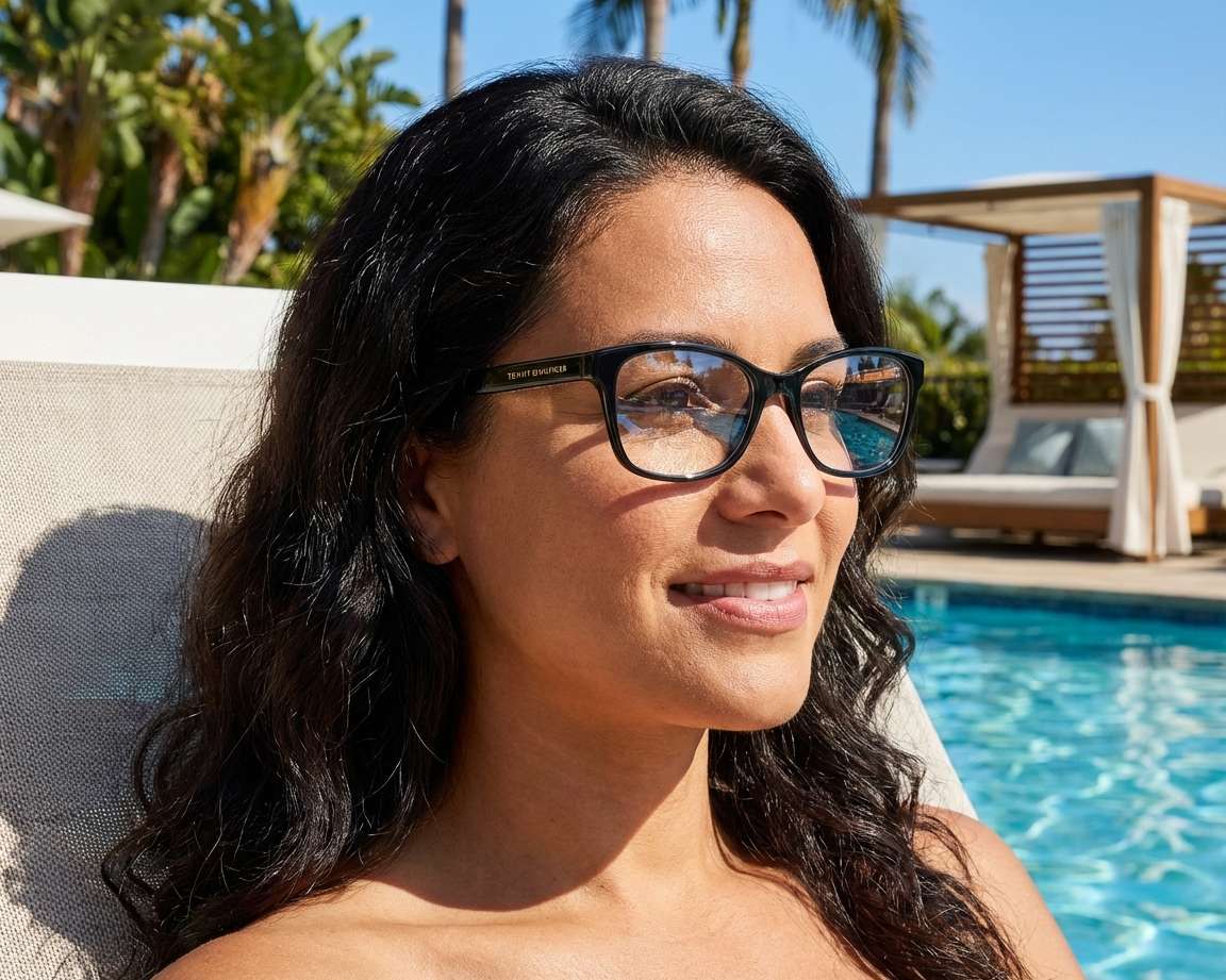 Tommy Hilfiger TH-2008 807 52-16 Noir  vue 360 degr&eacute;s 5