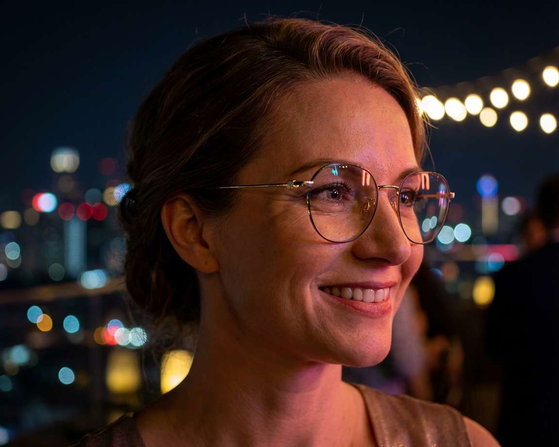 Tommy Hilfiger TH-2064-G 2M2 54-19 Noir Or vue 360 degr&eacute;s 5