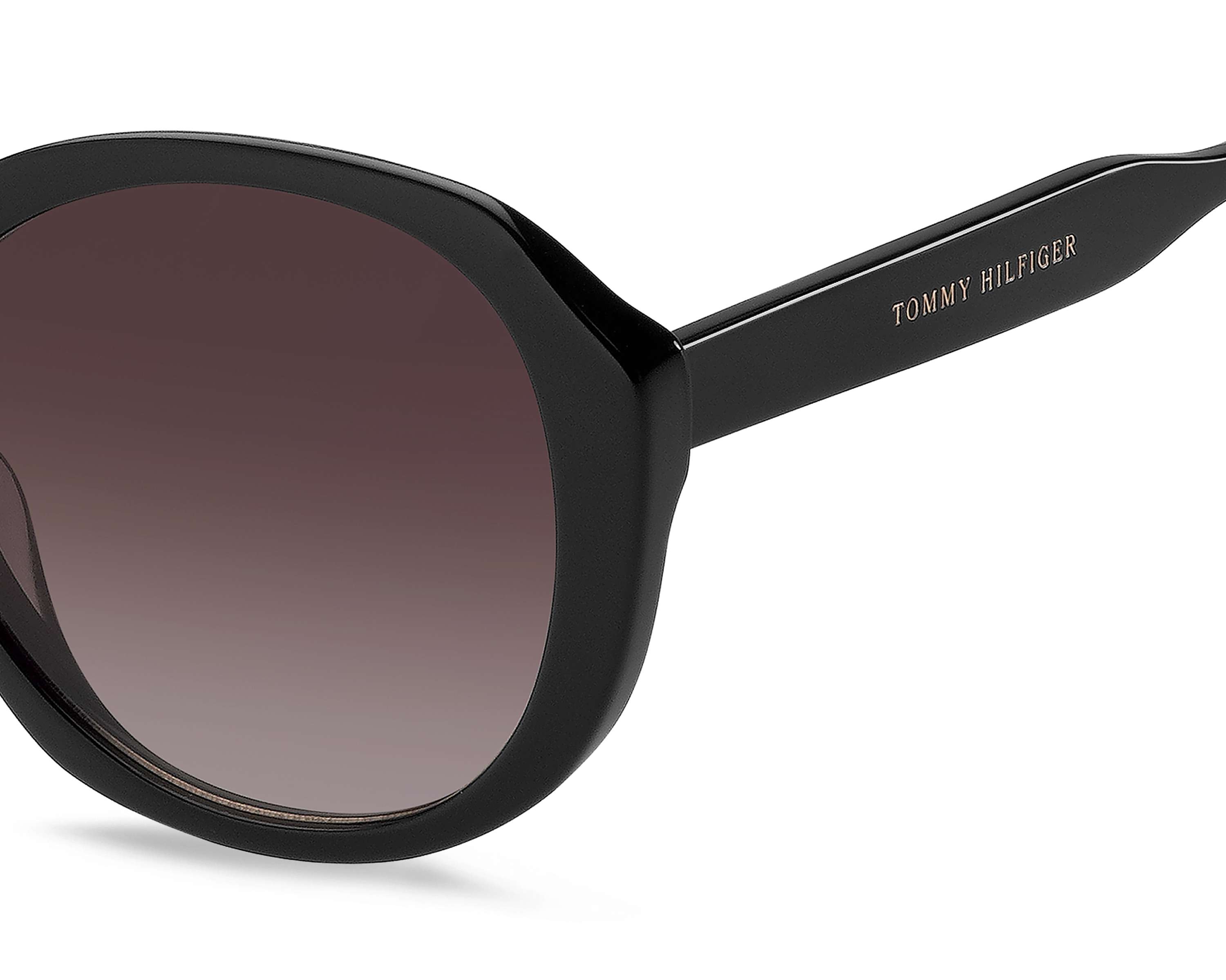 Tommy Hilfiger TH-2106-S 7YQ/HA 54-17 Noir Marron autre vue