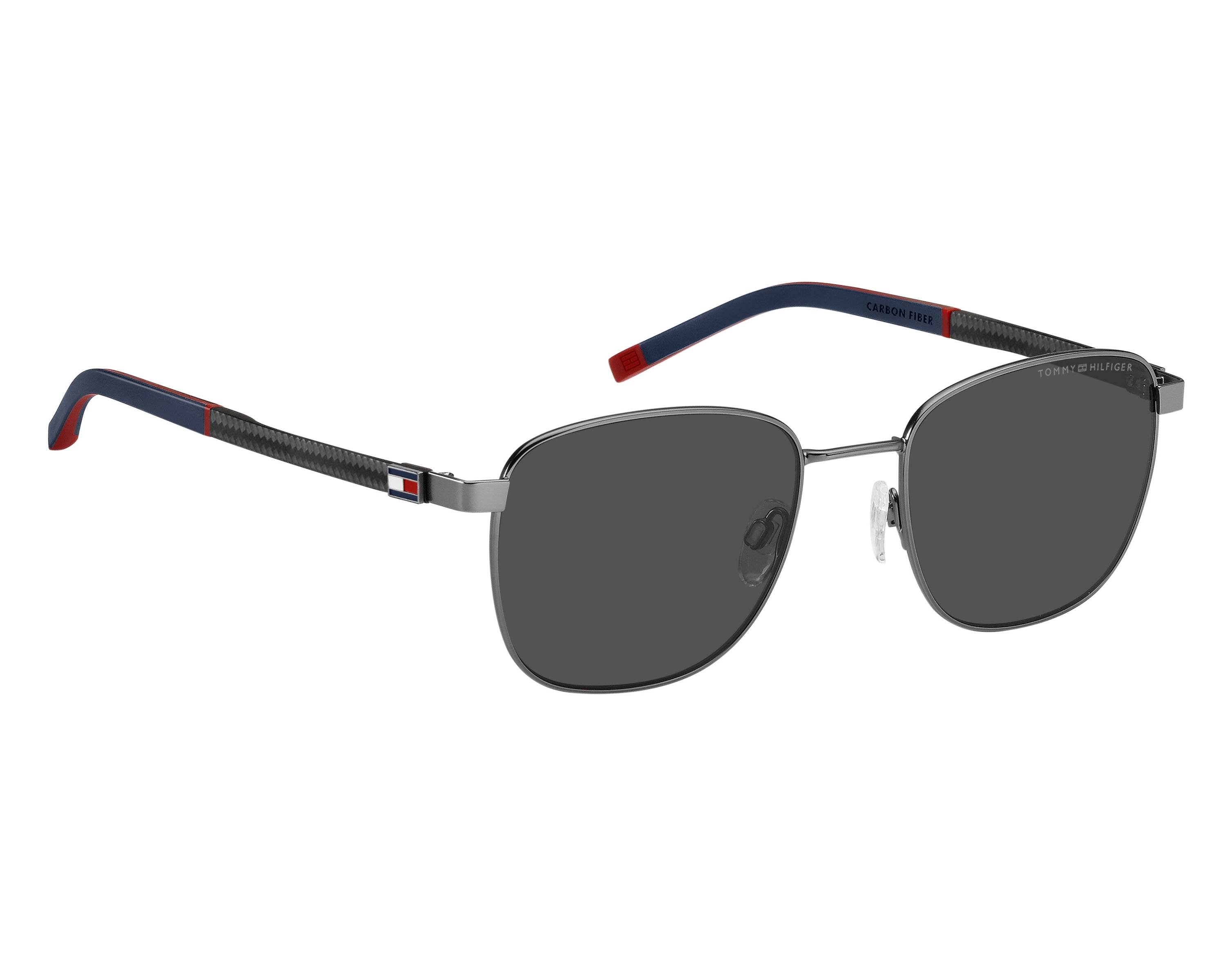 Tommy Hilfiger TH-2138-S 5UV/IR - Ruthénium Bleu vue 360 degr&eacute;s 3