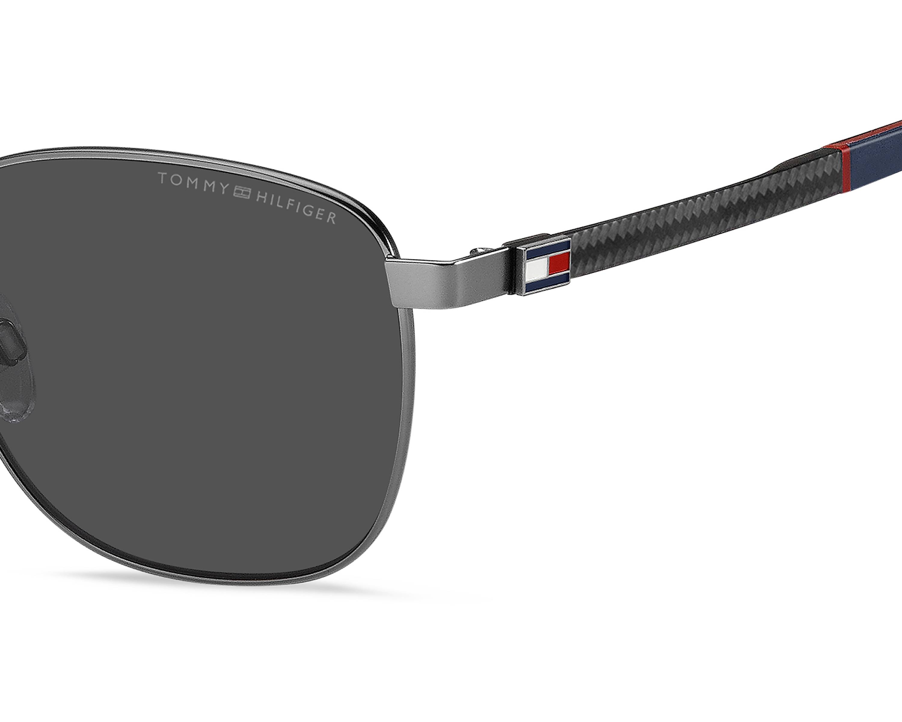 Tommy Hilfiger TH-2138-S 5UV/IR - Ruthénium Bleu vue 360 degr&eacute;s 5