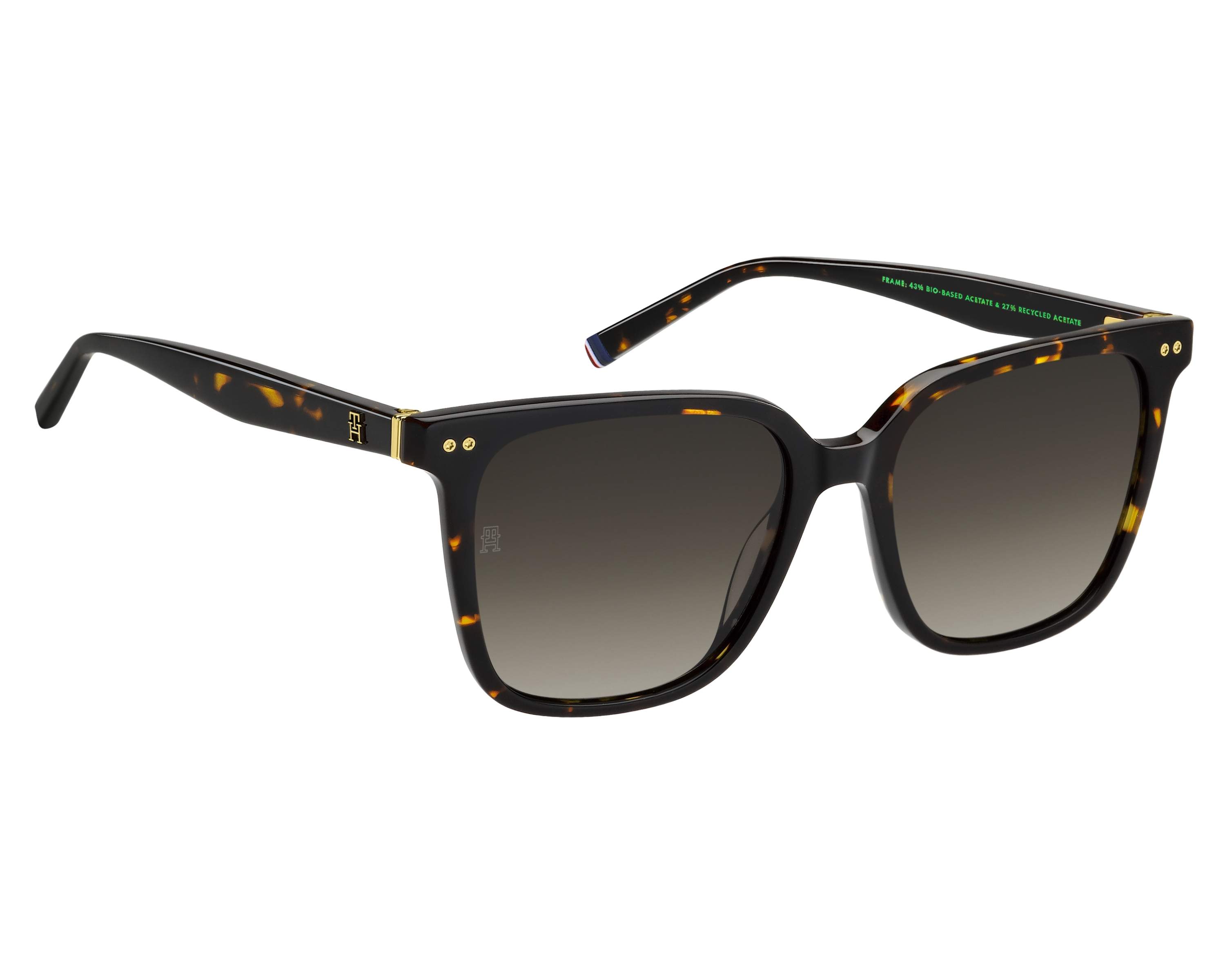 Tommy Hilfiger TH-2211-S 086/HA 53-17 Havane  vue de c&ocirc;t&eacute;