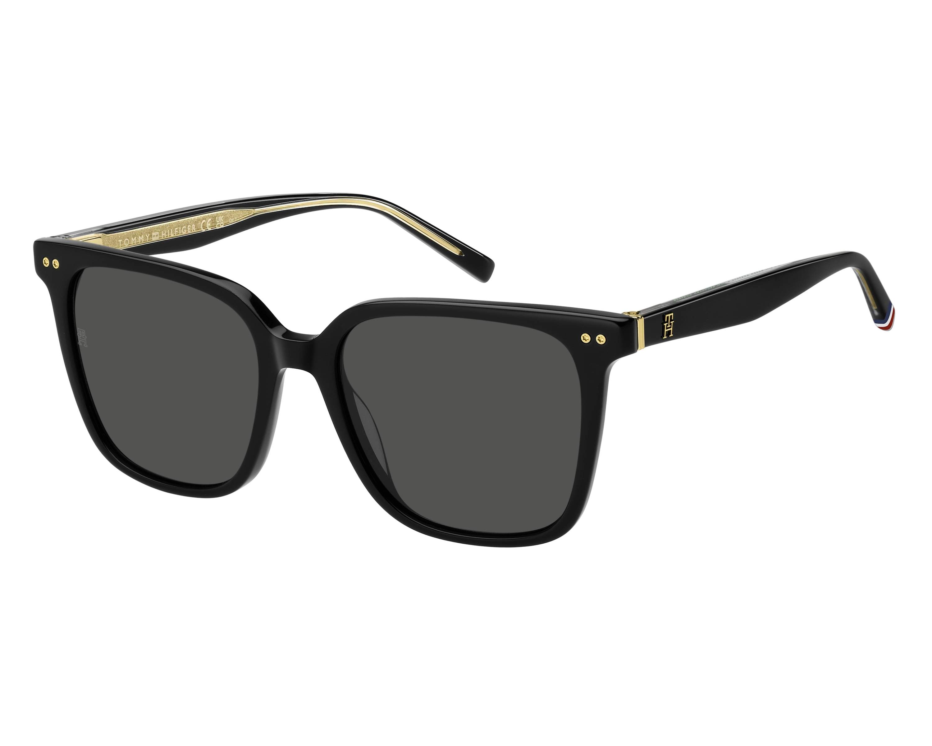 Tommy Hilfiger TH-2211-S 807/IR 53-17 Noir  vue 360 degr&eacute;s 1