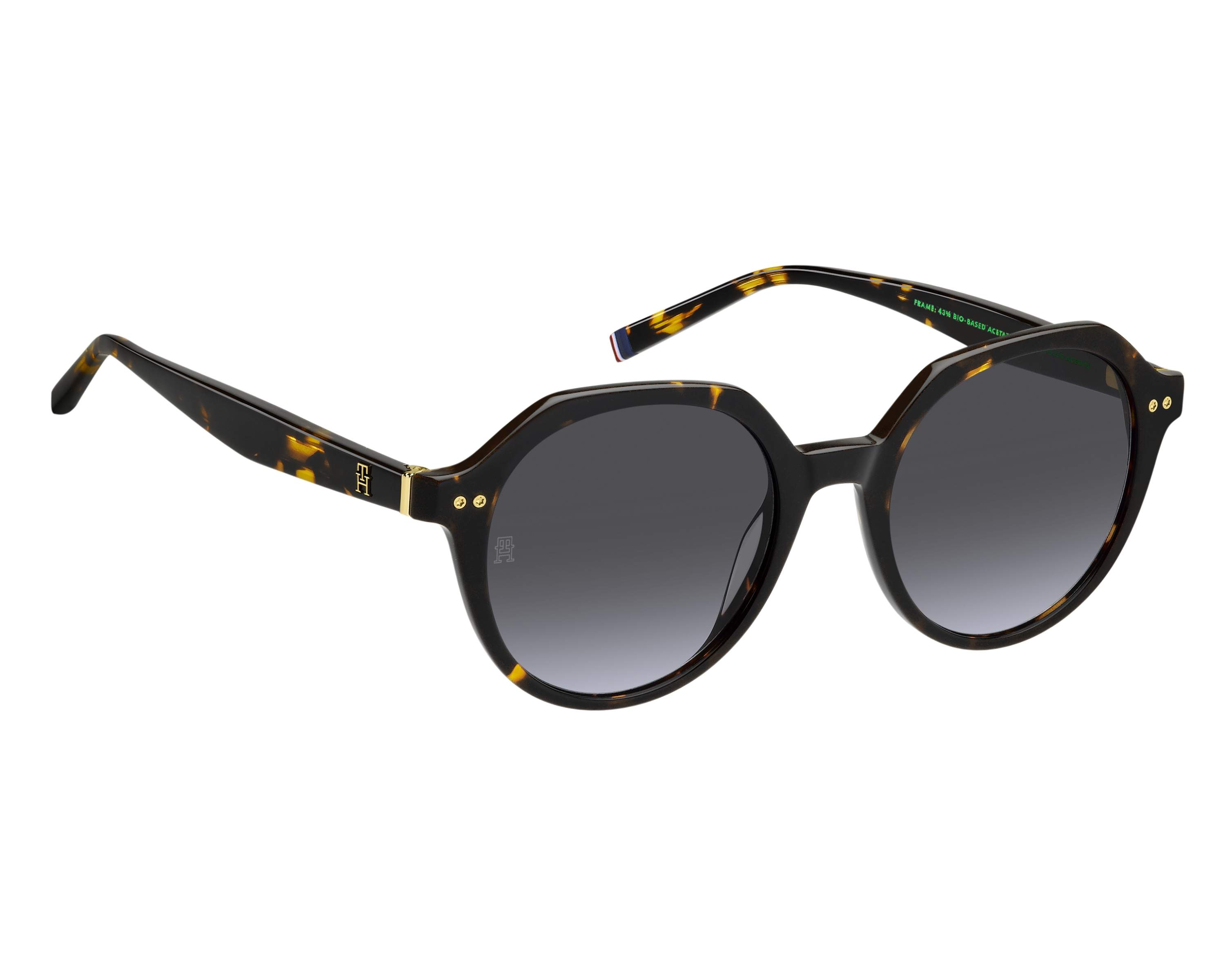 Tommy Hilfiger TH-2212-S 086/GB 50-19 Havane  vue de profil